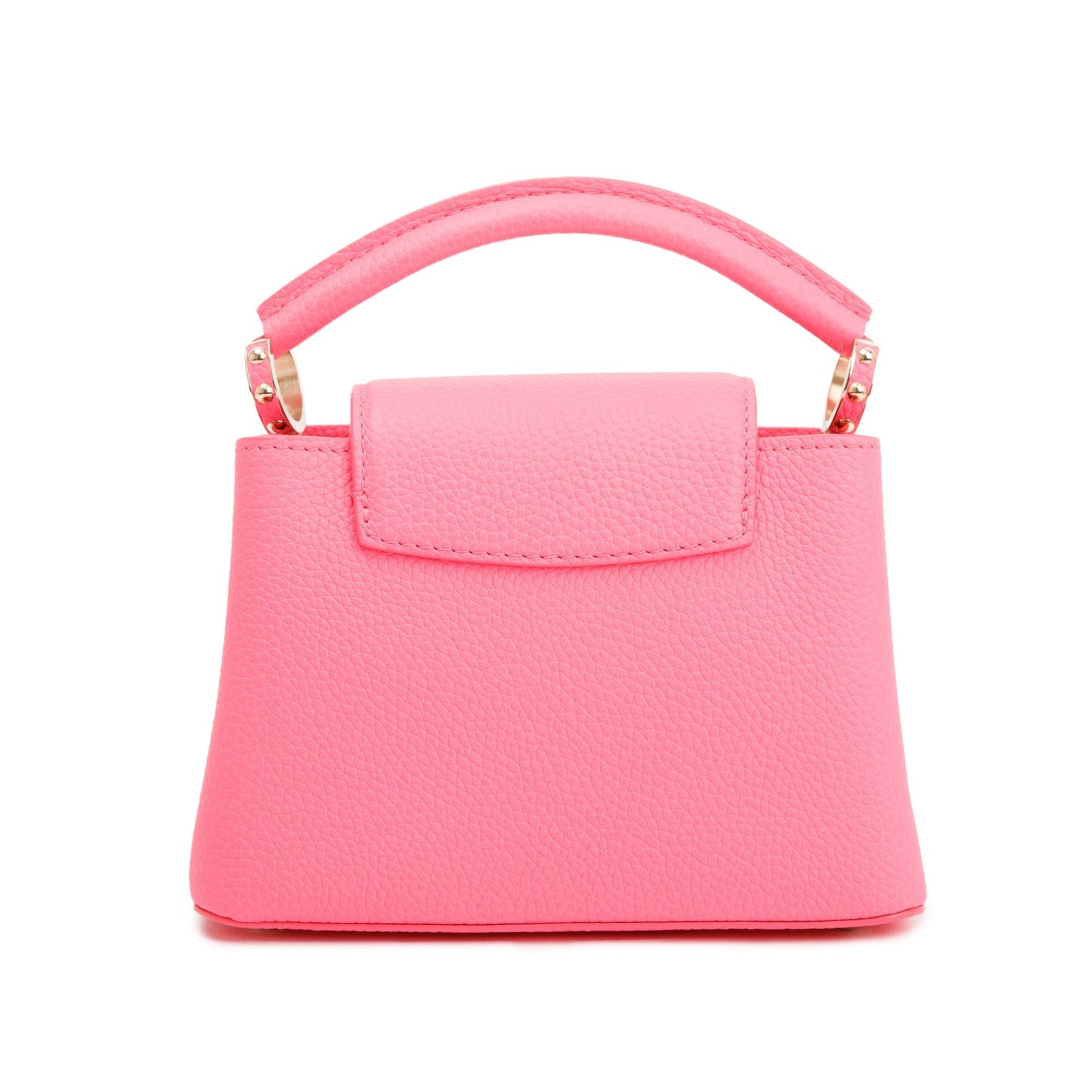 Louis Vuitton 2022 Pink Taurillon Leather Capucines Mini