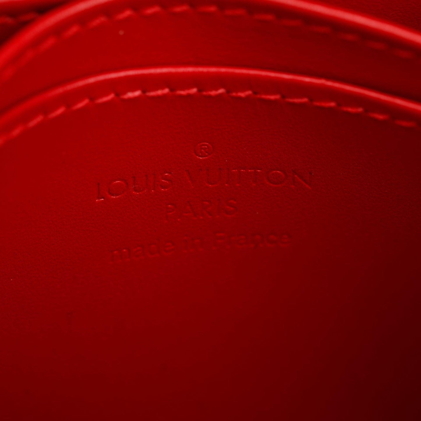 Louis Vuitton 2022 Red Monogram Vernis Leather Zippy Coin Purse
