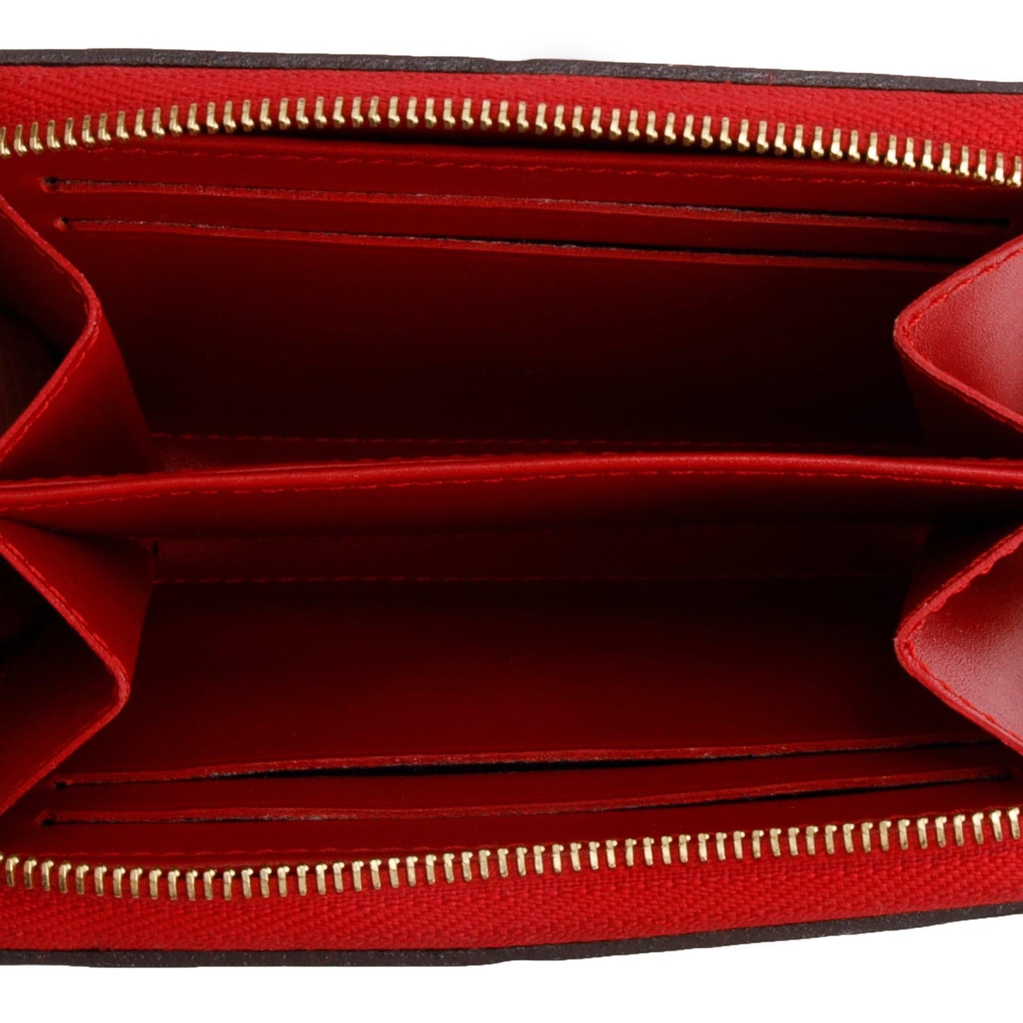 Louis Vuitton 2022 Red Monogram Vernis Leather Zippy Coin Purse