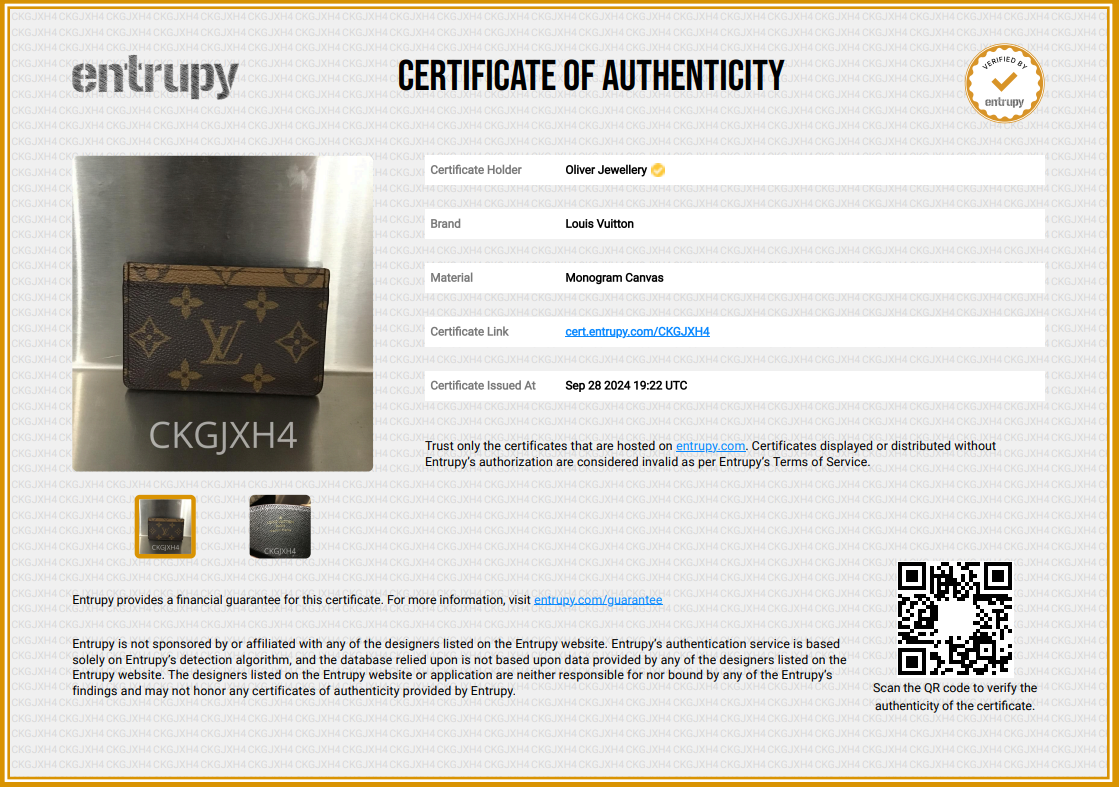 Louis Vuitton 2022 Reverse Monogram Card Holder