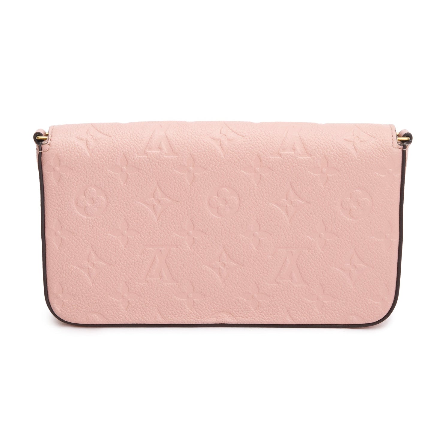 Louis Vuitton 2022 Rose Poudre Monogram Empreinte Leather Felicie Pochette