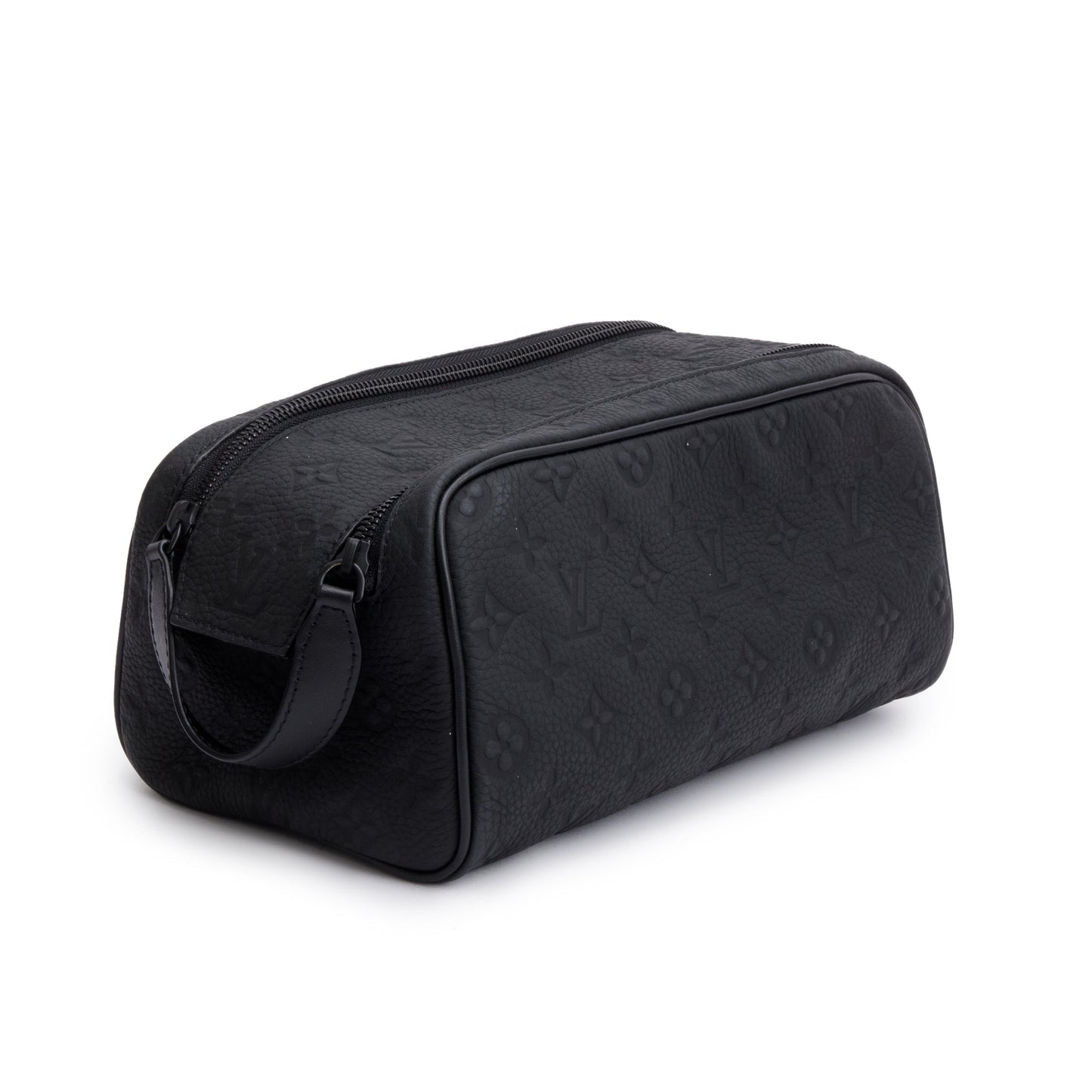 Louis Vuitton 2022 Taurillon Monogram Dopp Kit Pouch