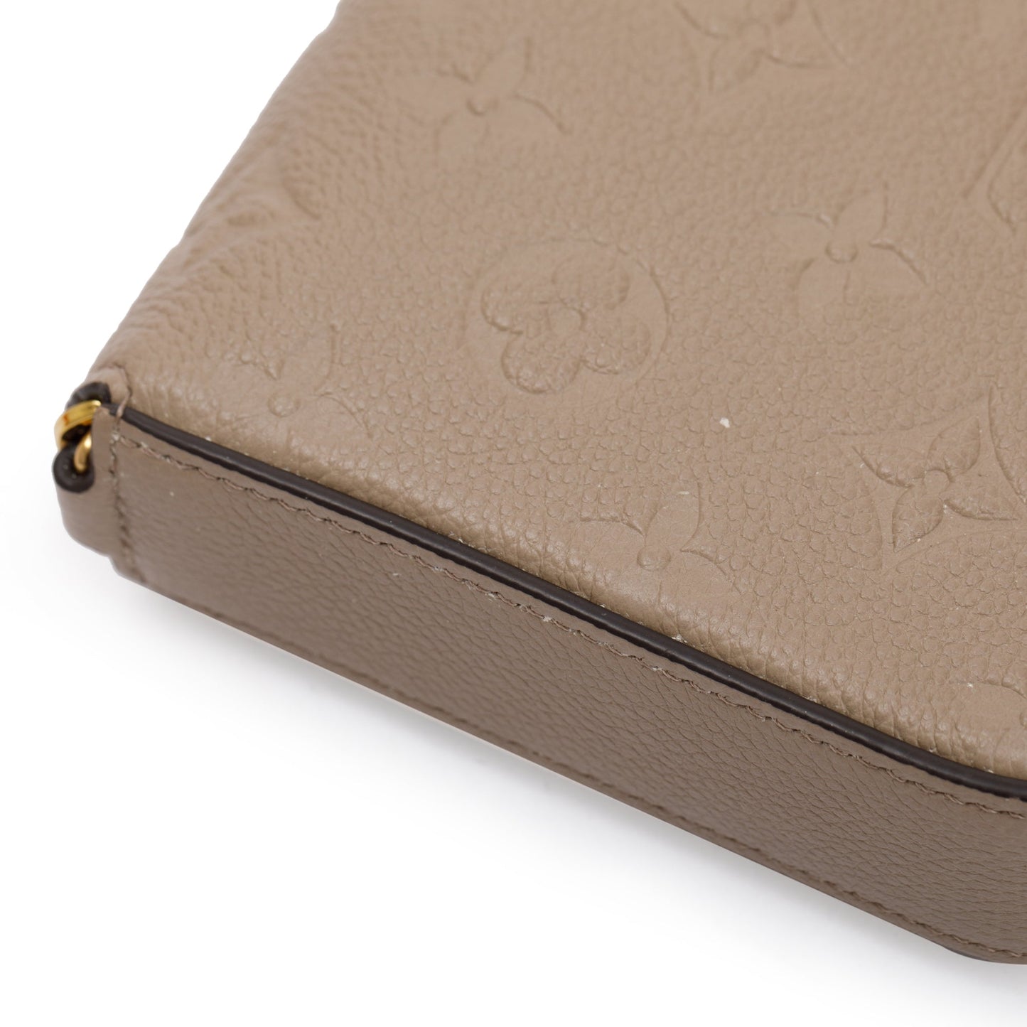 Louis Vuitton 2022 Turtledove Empreinte Leather Felicie Pochette Bag