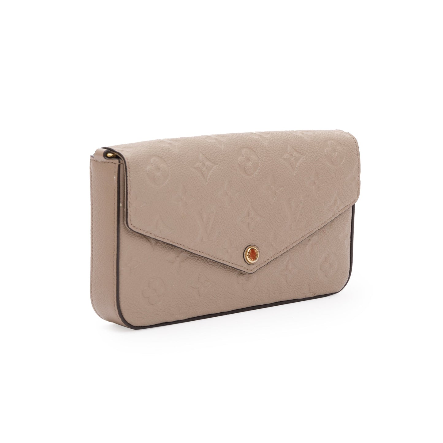 Louis Vuitton 2022 Turtledove Empreinte Leather Felicie Pochette Bag