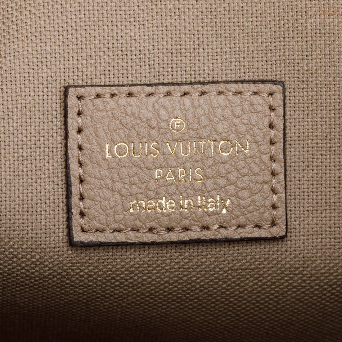 Louis Vuitton 2022 Turtledove Monogram Empreinte Leather Felicie Pochette