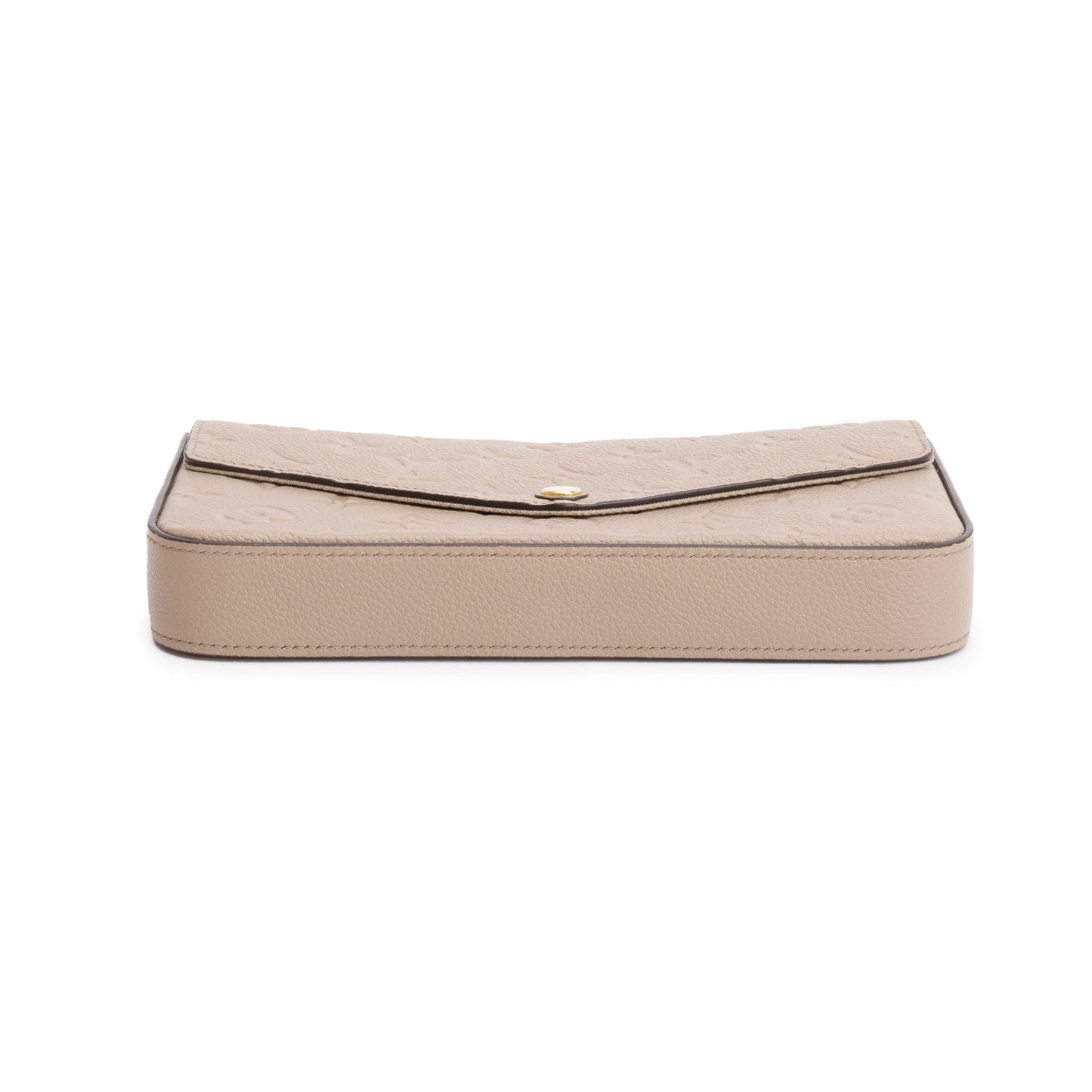 Louis Vuitton 2022 Turtledove Monogram Empreinte Leather Felicie Pochette
