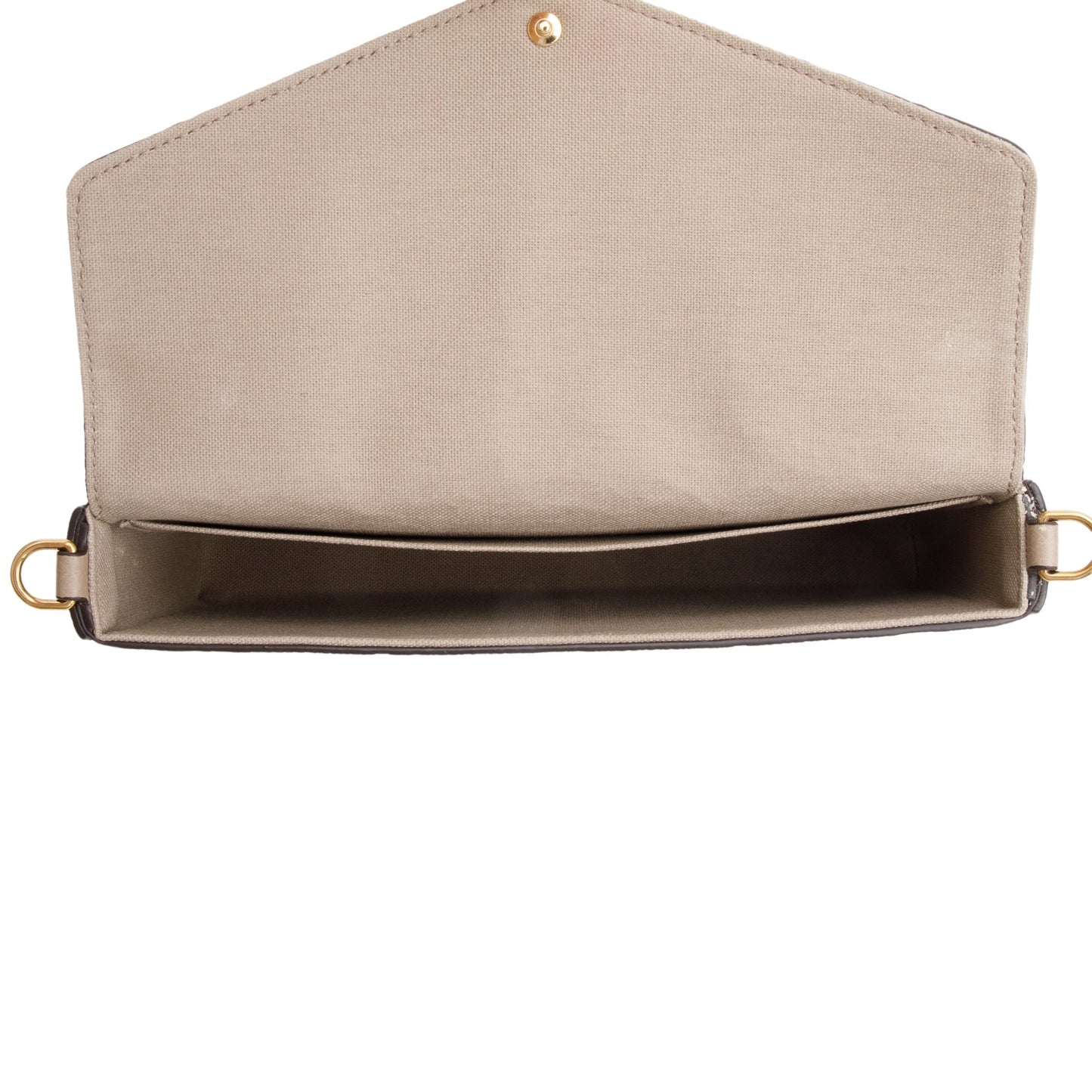 Louis Vuitton 2022 Turtledove Monogram Empreinte Leather Felicie Pochette