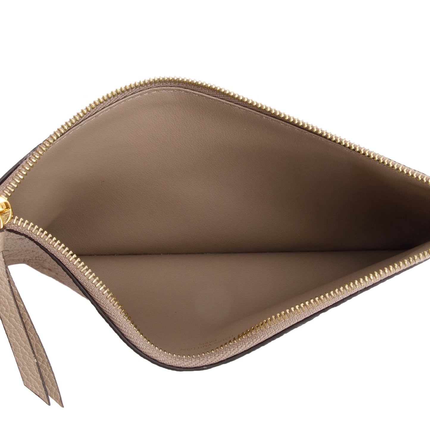 Louis Vuitton 2022 Turtledove Monogram Empreinte Leather Felicie Pochette