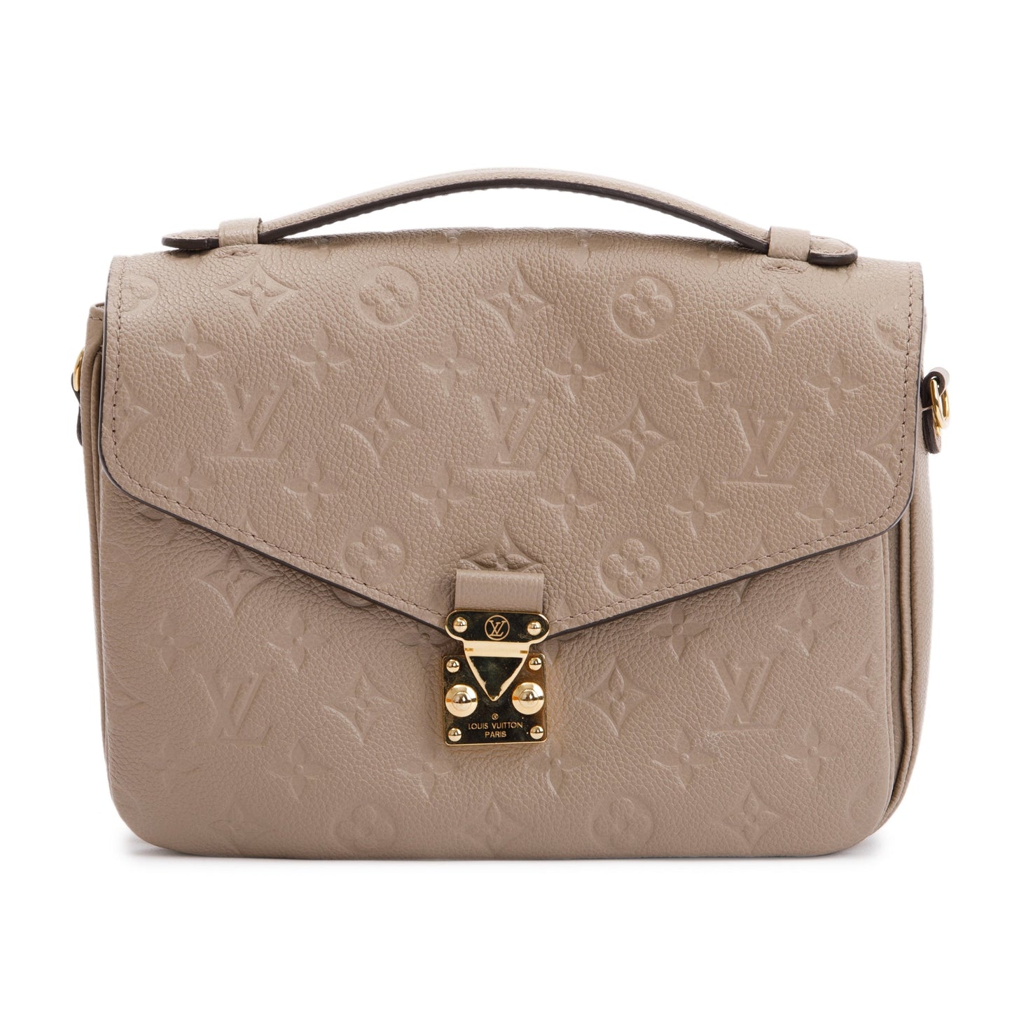Louis Vuitton 2022 Turtledove Monogram Empreinte Pochette Metis