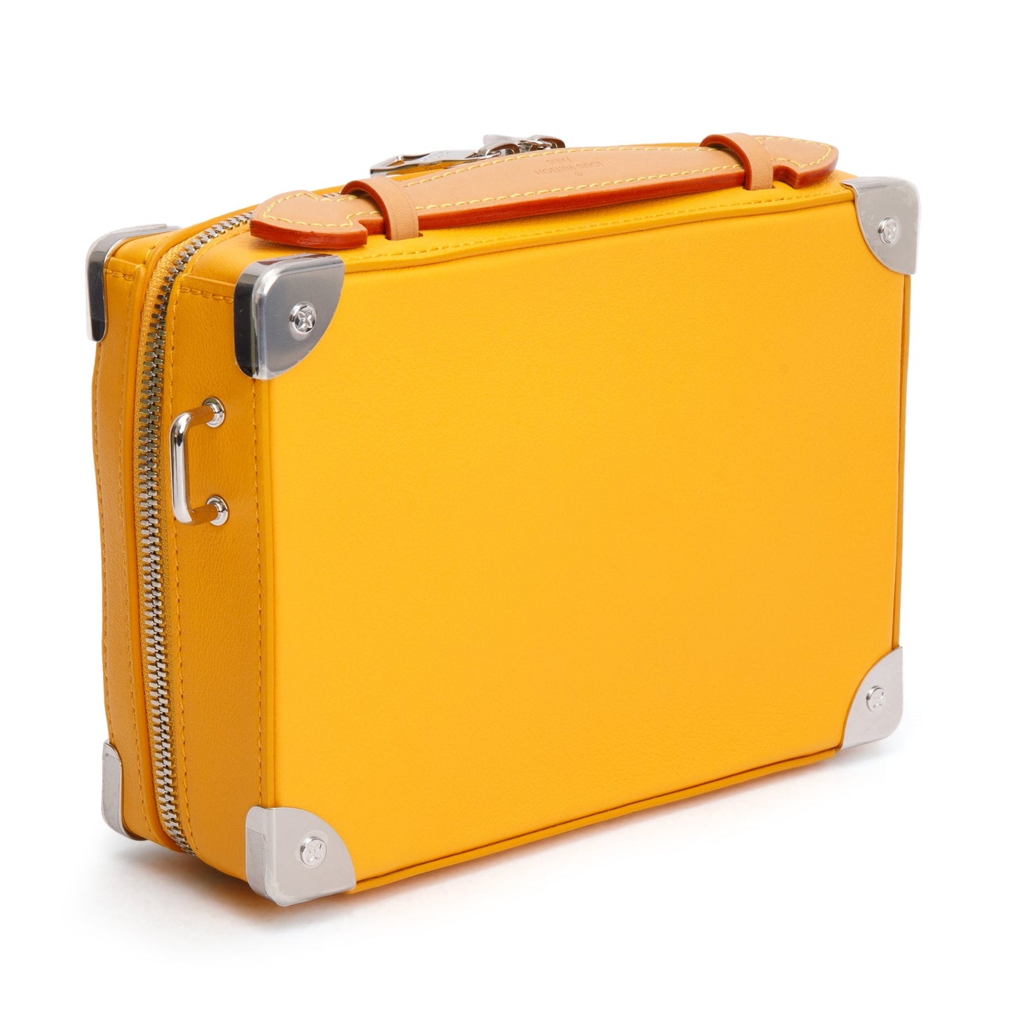 Louis Vuitton 2022 Yellow Leather Handle Soft Trunk Bag
