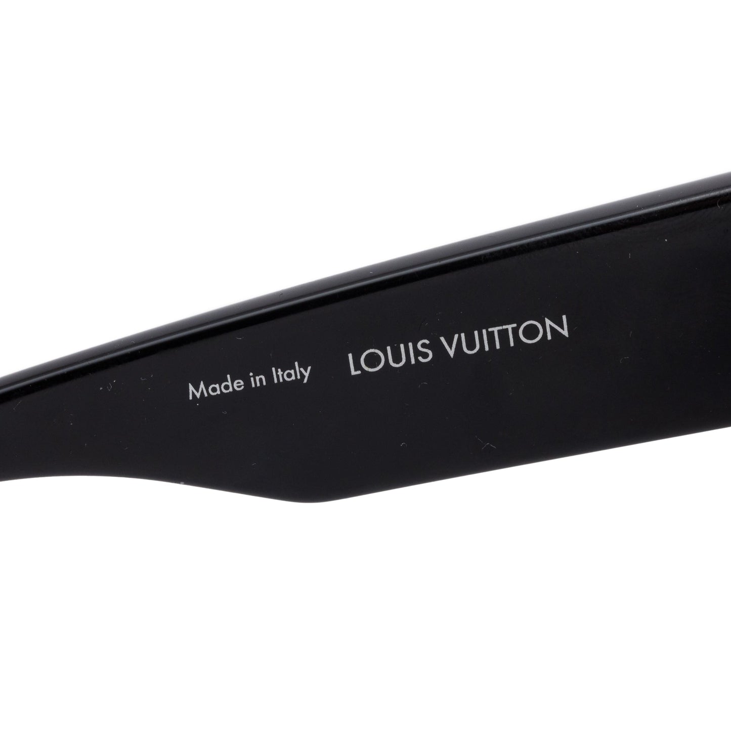 Louis Vuitton 2022 Z1790W Black Acetate Cyclone Sunglasses