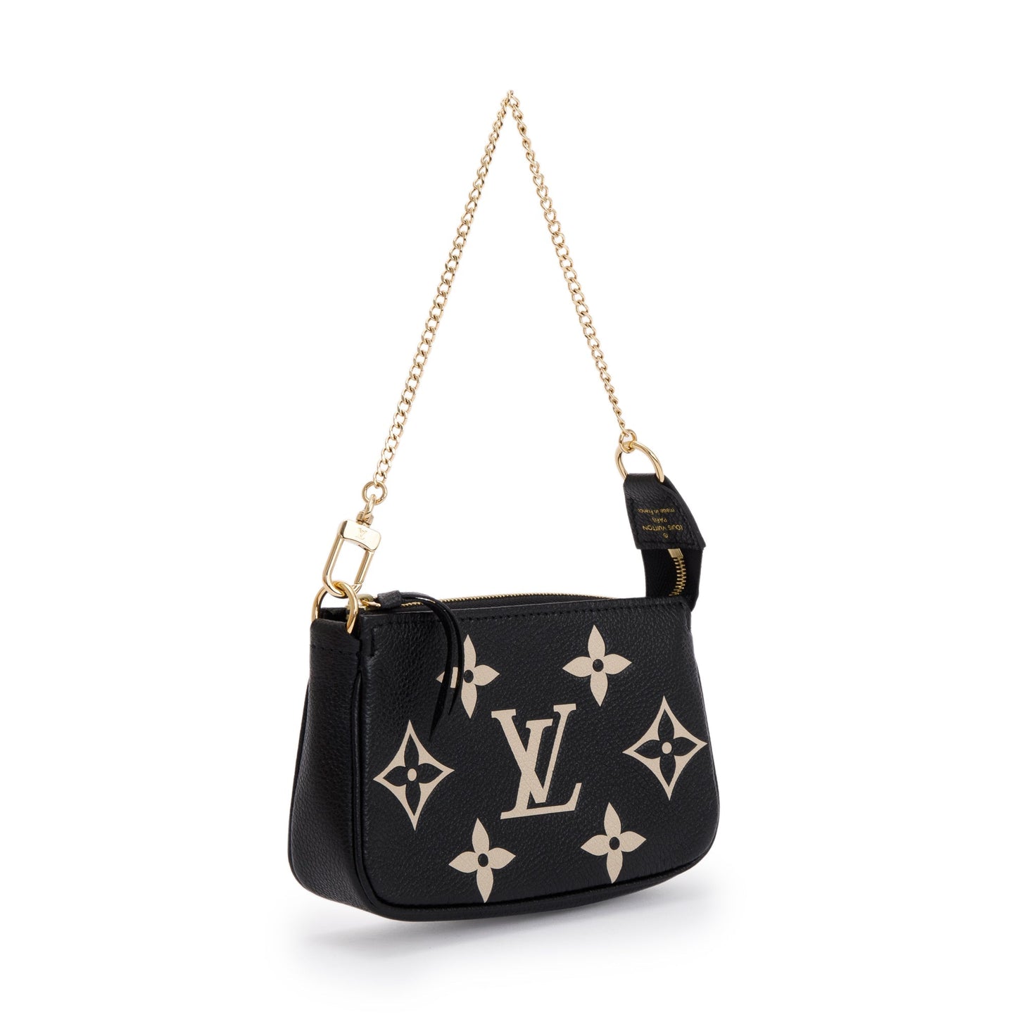 Louis Vuitton 2023 Bicolor Monogram Empreinte Leather Mini Pochette Accessories
