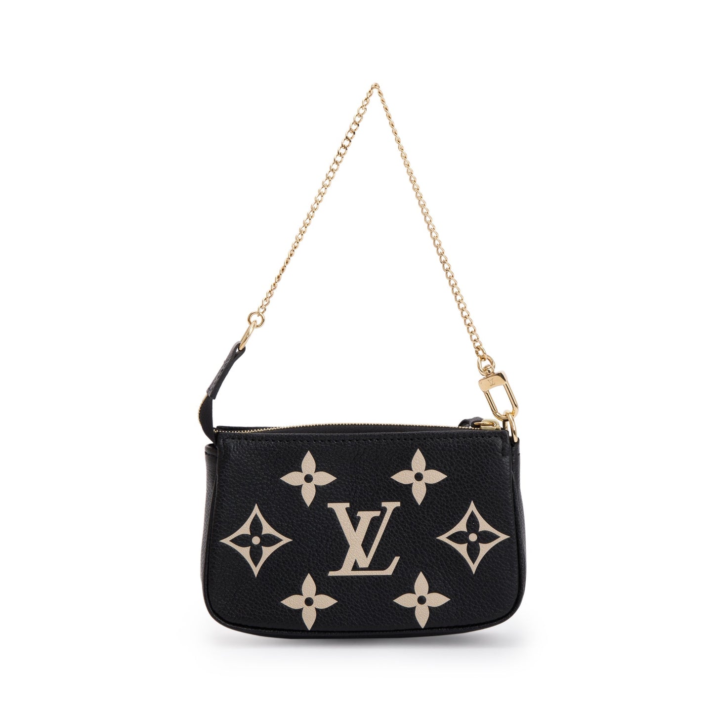 Louis Vuitton 2023 Bicolor Monogram Empreinte Leather Mini Pochette Accessories