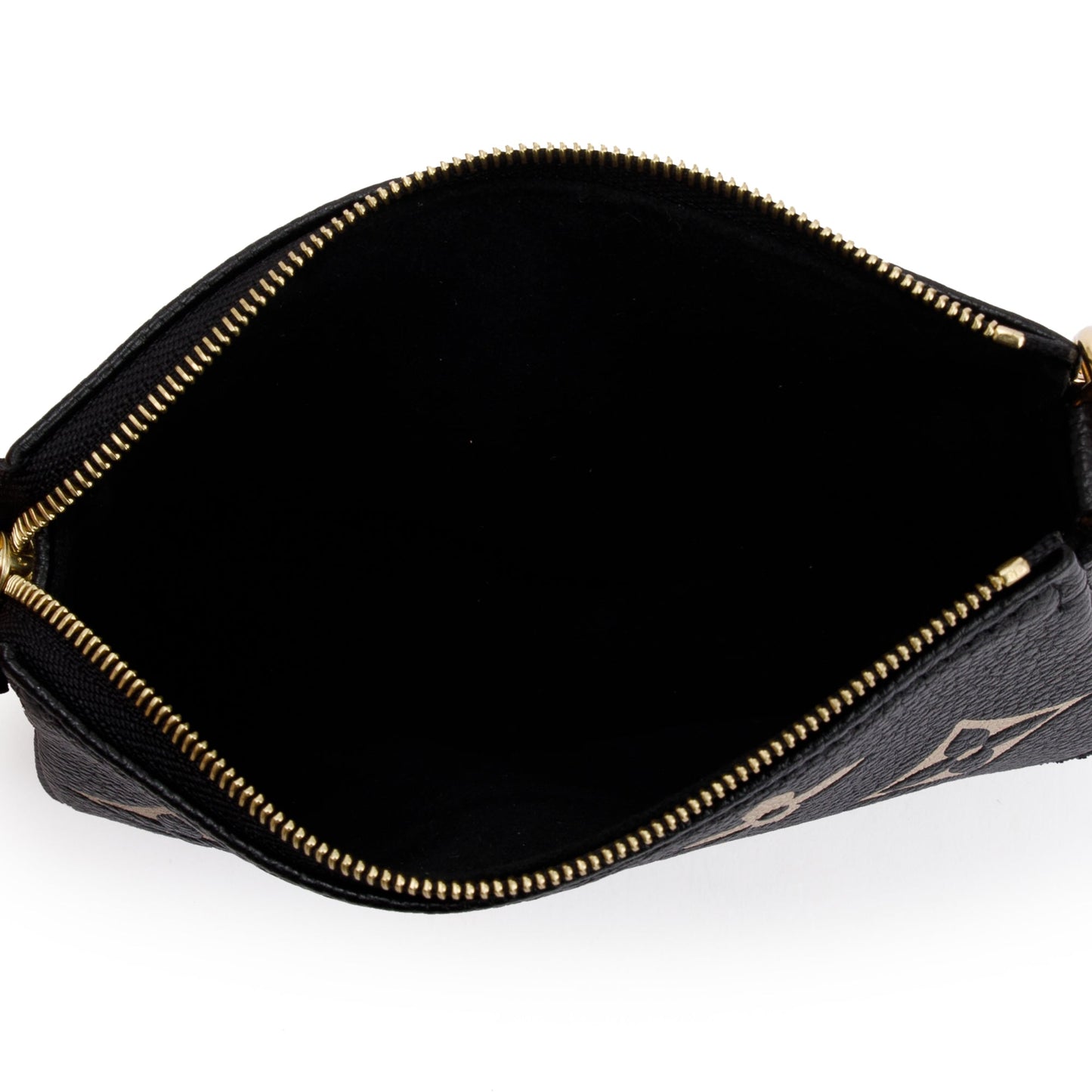 Louis Vuitton 2023 Bicolor Monogram Empreinte Leather Mini Pochette Accessories