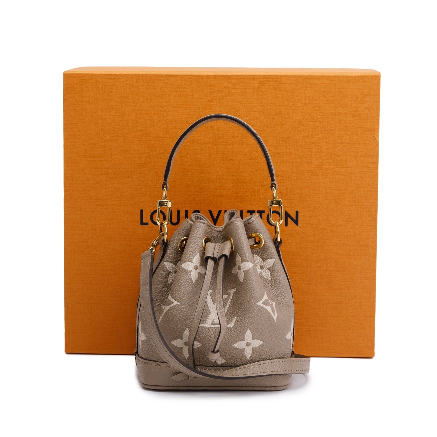 Louis Vuitton 2023 Bicolor Monogram Empreinte Nano Noe