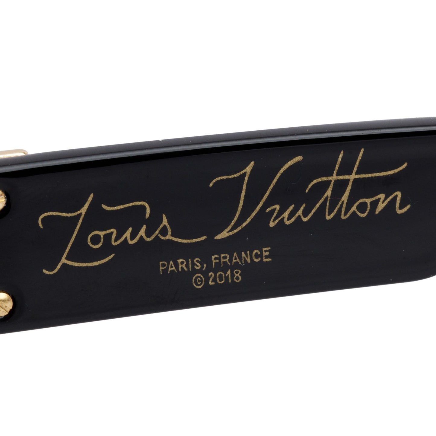 Louis Vuitton 2023 Black Acetate 1.1 Millionaires Sunglasses