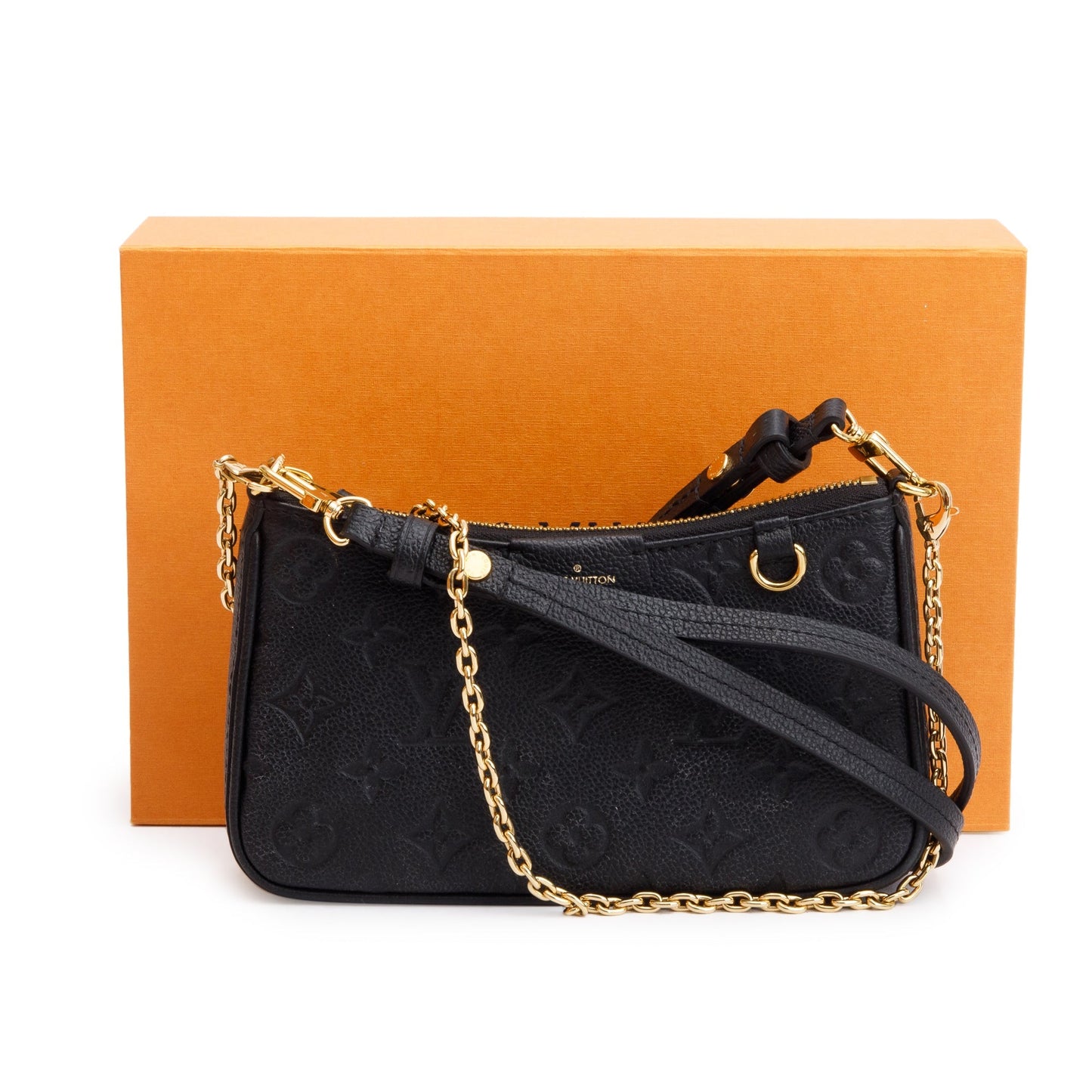 Louis Vuitton 2023 Black Monogram Empreinte Easy Pouch