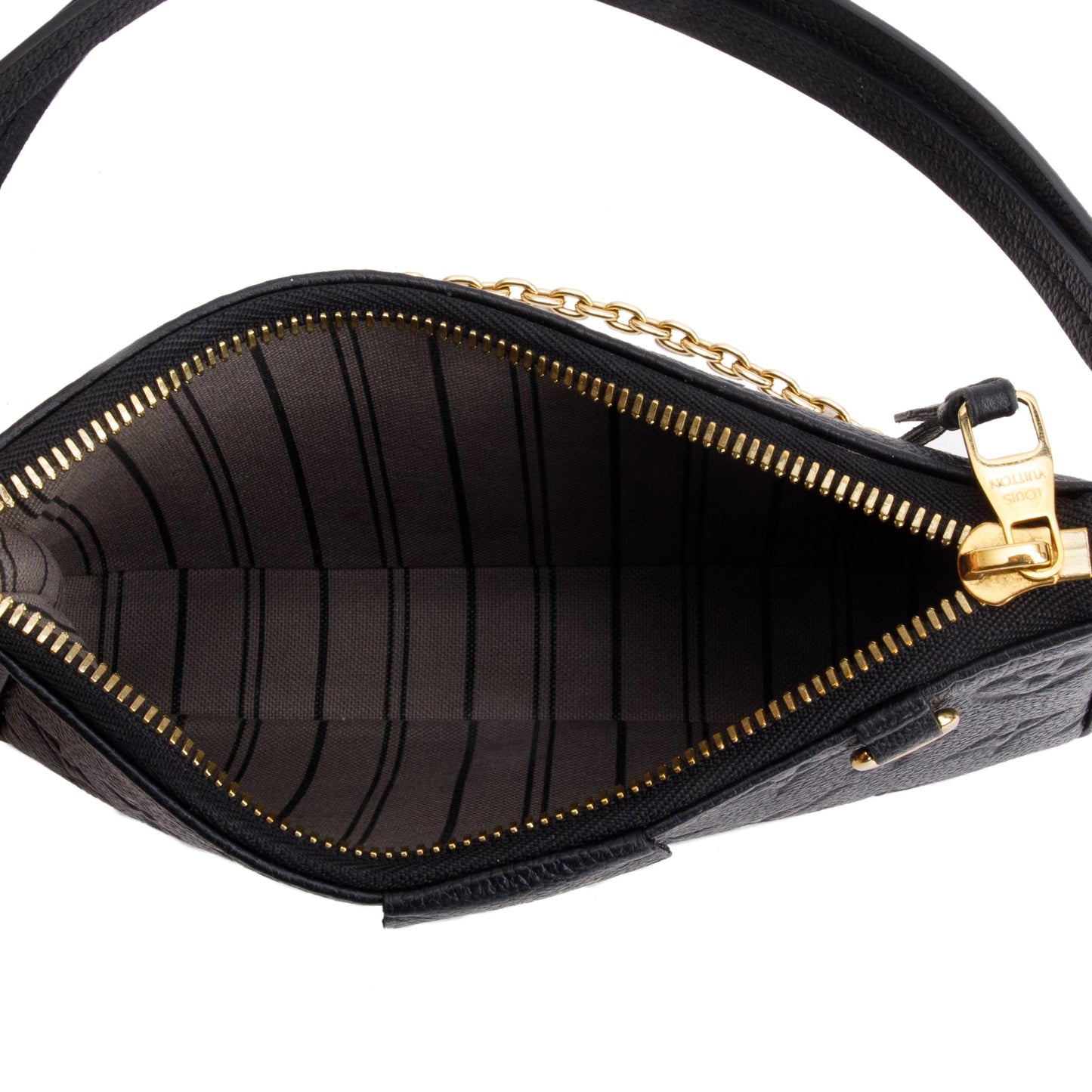 Louis Vuitton 2023 Black Monogram Empreinte Easy Pouch