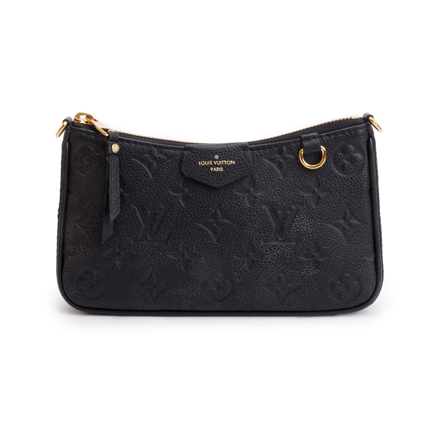Louis Vuitton 2023 Black Monogram Empreinte Easy Pouch