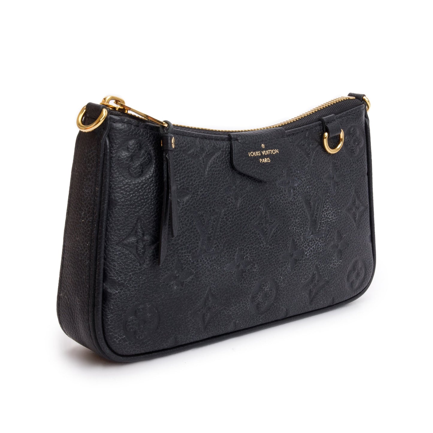 Louis Vuitton 2023 Black Monogram Empreinte Easy Pouch