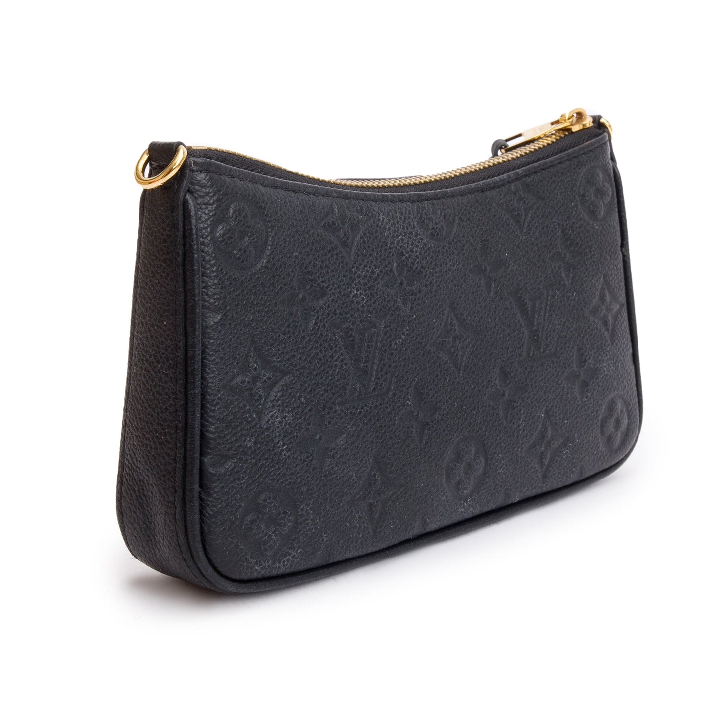 Louis Vuitton 2023 Black Monogram Empreinte Easy Pouch
