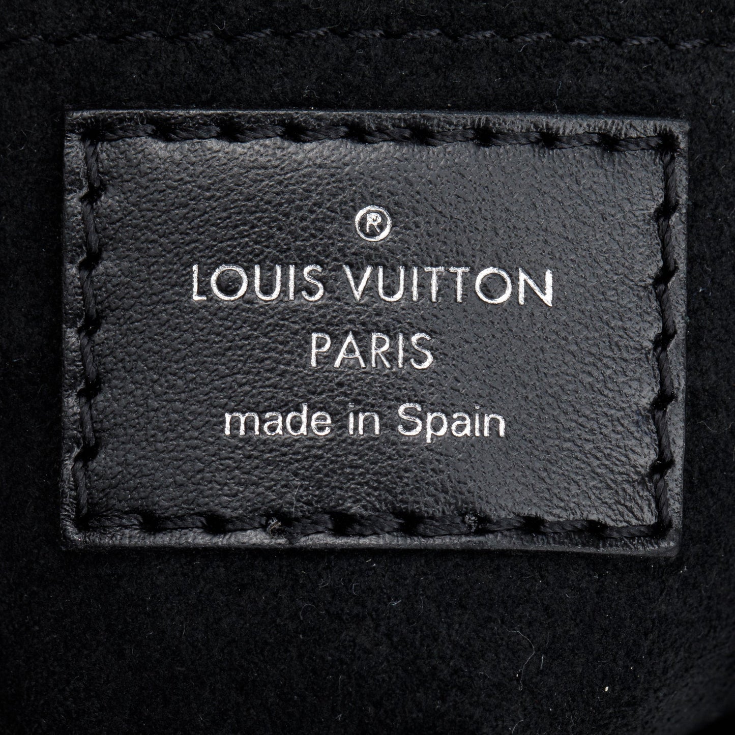Louis Vuitton 2023 Black Monogram Print Calfskin Leather Camera Box