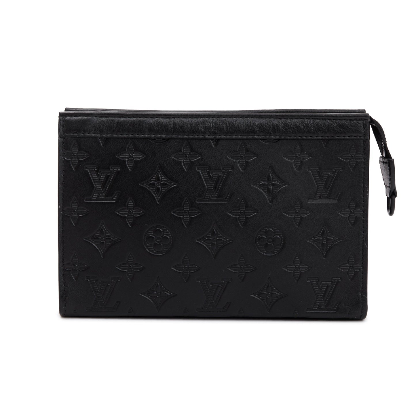 Louis Vuitton 2023 Black Monogram Shadow Gaston Wearable Wallet
