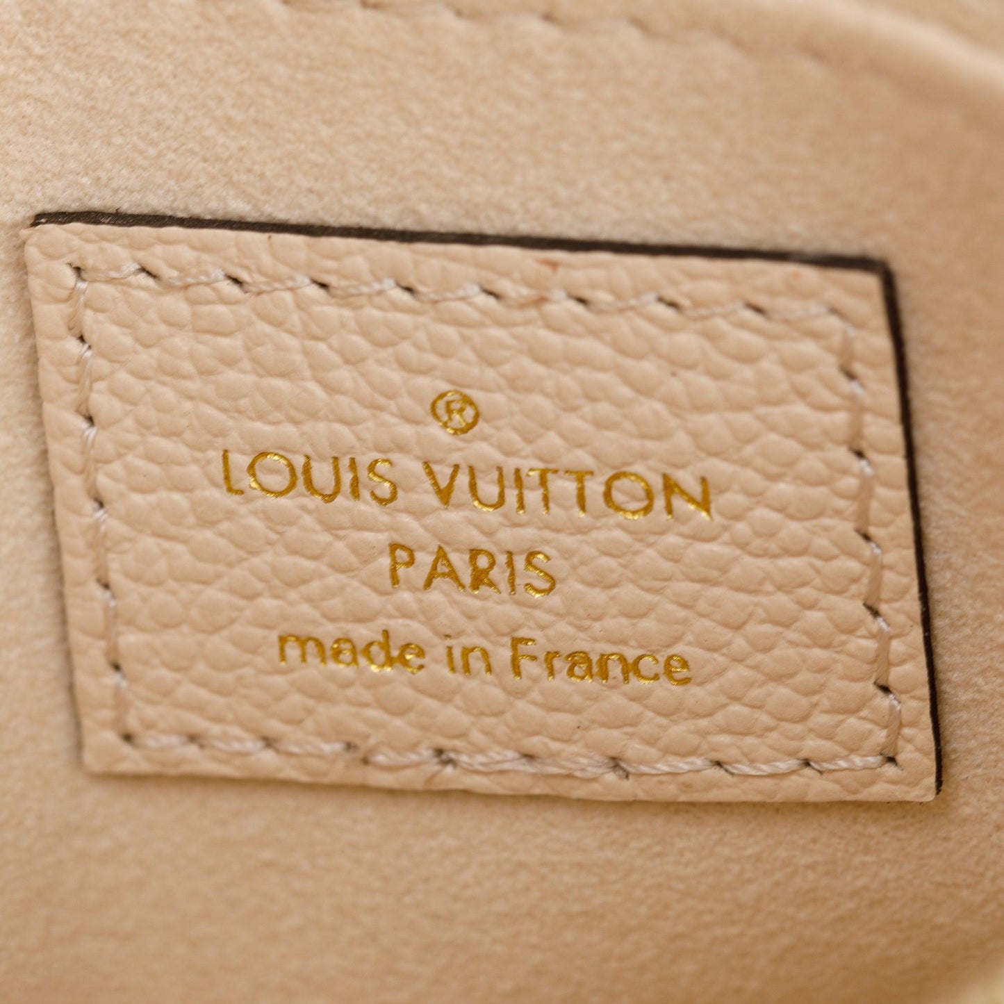 Louis Vuitton 2023 Creme Monogram Empreinte Leather Madeleine BB