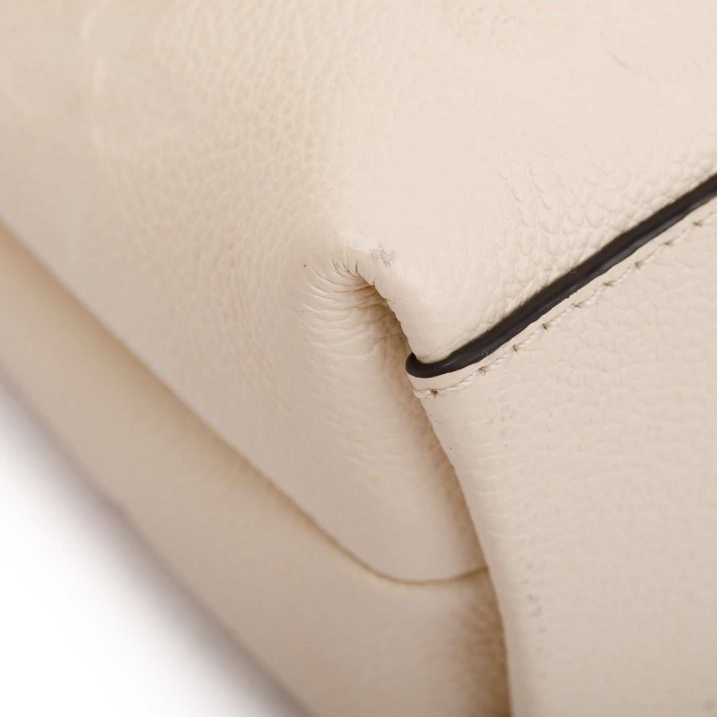 Louis Vuitton 2023 Creme Monogram Empreinte Leather Madeleine BB