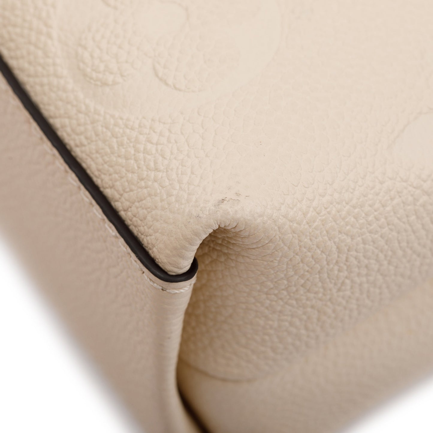 Louis Vuitton 2023 Creme Monogram Empreinte Leather Madeleine BB