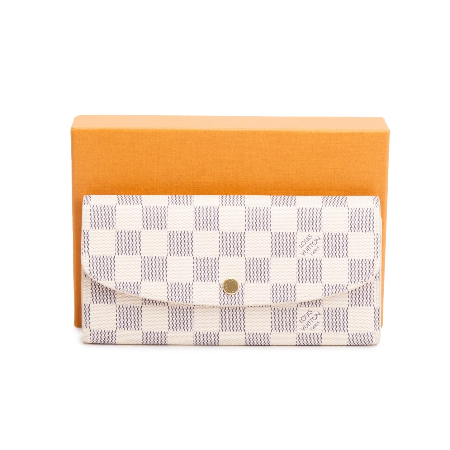 Louis Vuitton 2023 Damier Azur Emilie Wallet