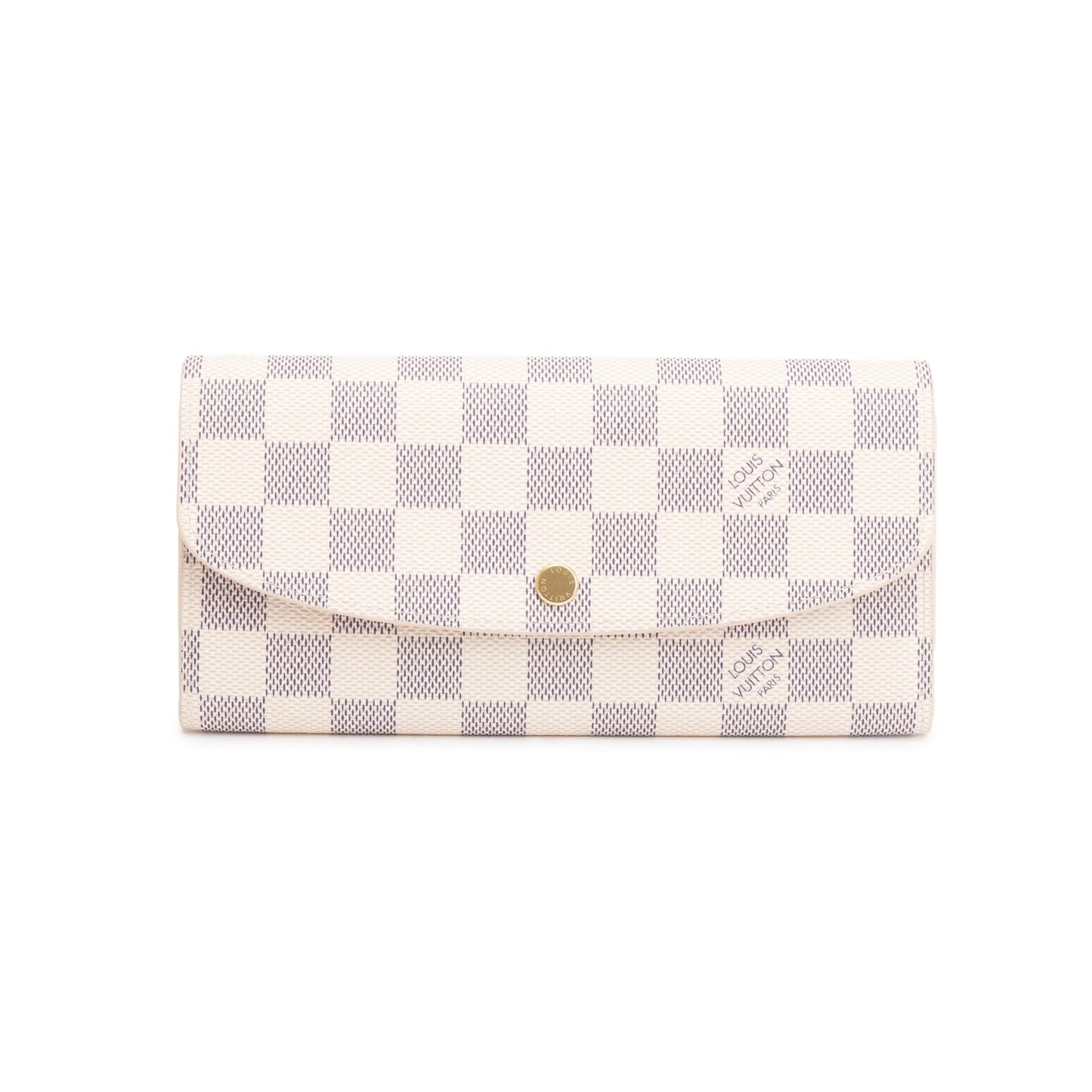 Louis Vuitton 2023 Damier Azur Emilie Wallet