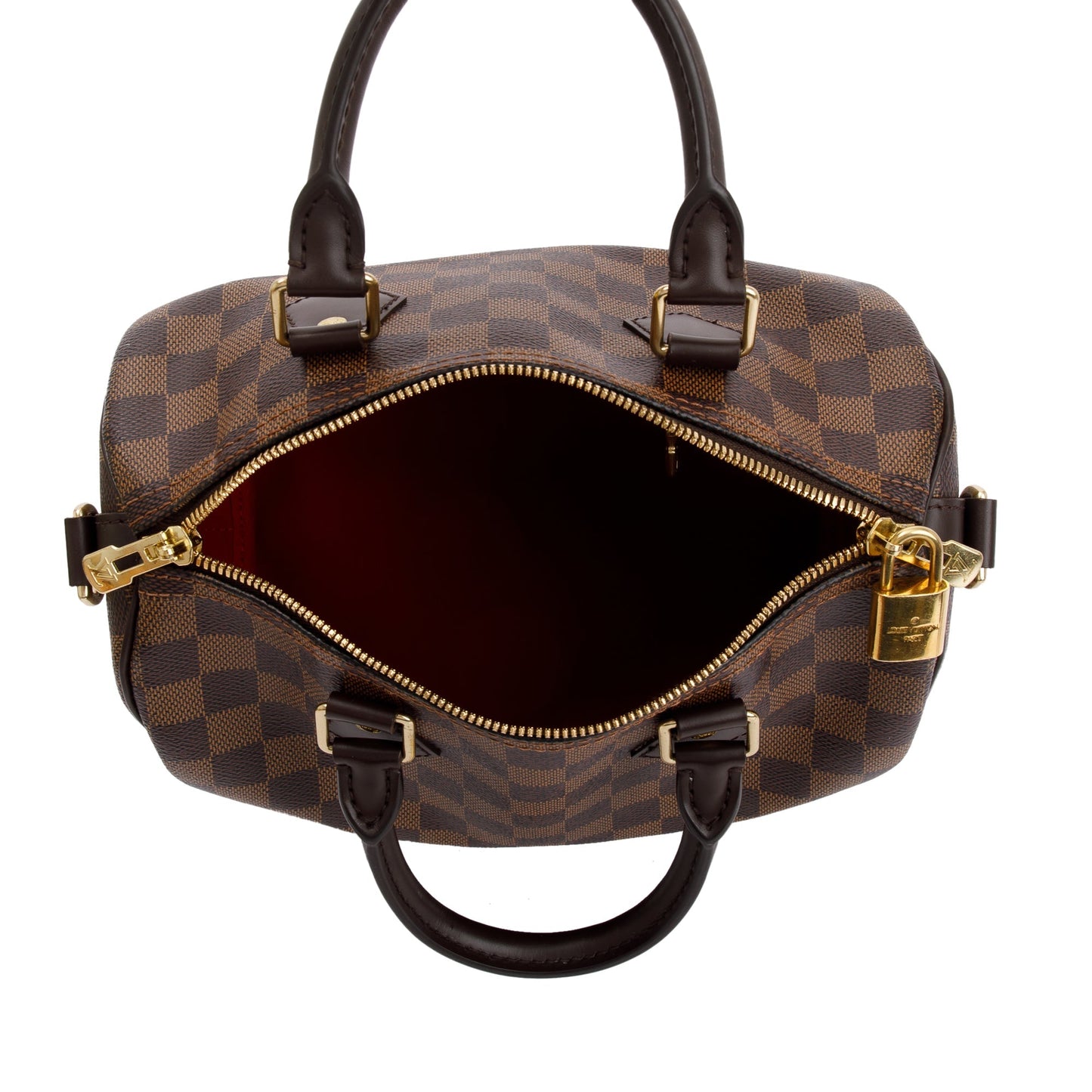 Louis Vuitton 2023 Damier Ebene Speedy Bandouliere 25