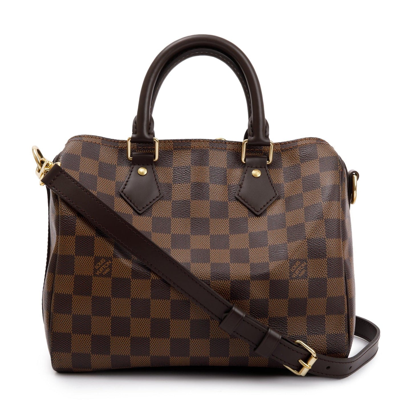 Louis Vuitton 2023 Damier Ebene Speedy Bandouliere 25
