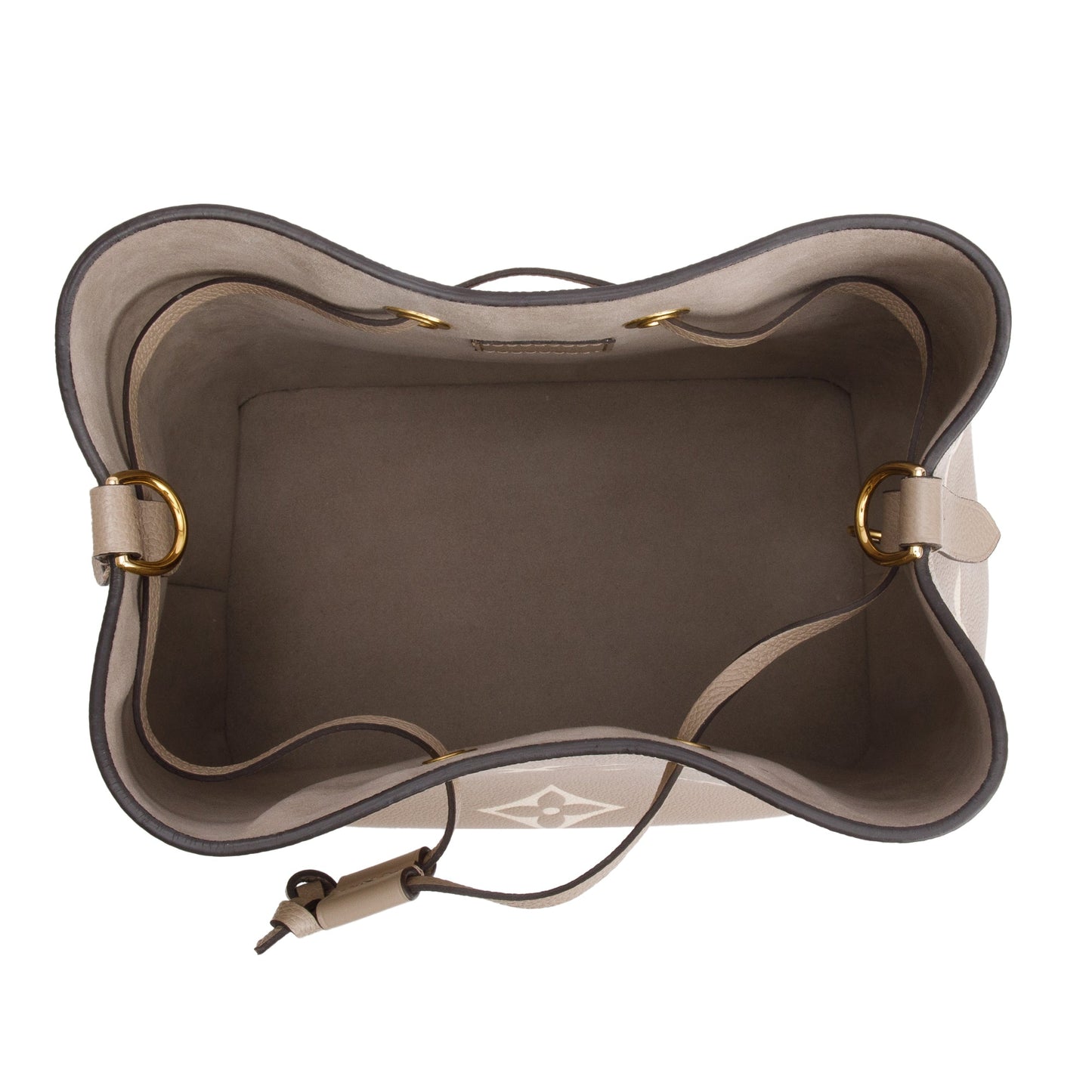 Louis Vuitton 2023 Dove/Creme Bicolor Monogram Empreinte Leather Neonoe MM
