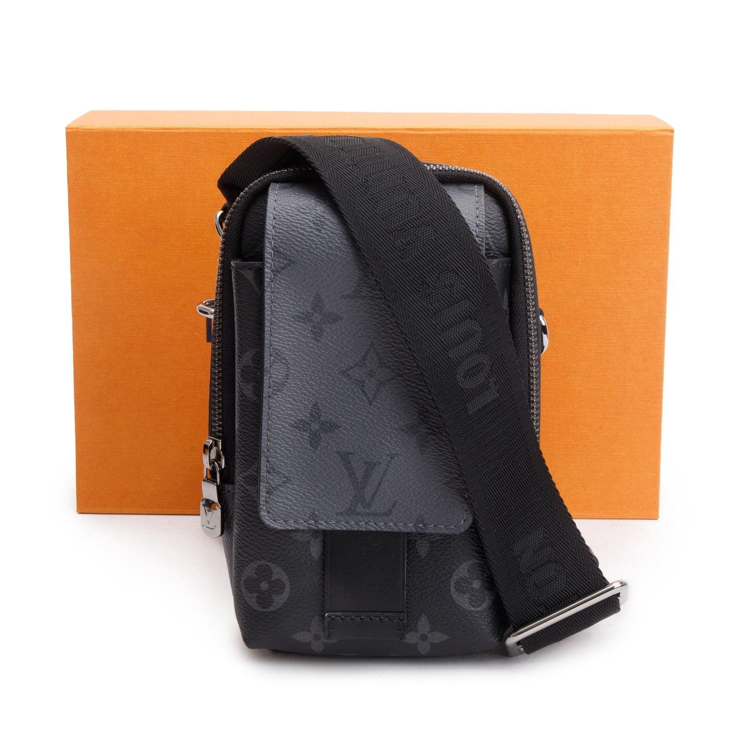 Louis Vuitton 2023 Monogram Eclipse Double Phone Pouch NM