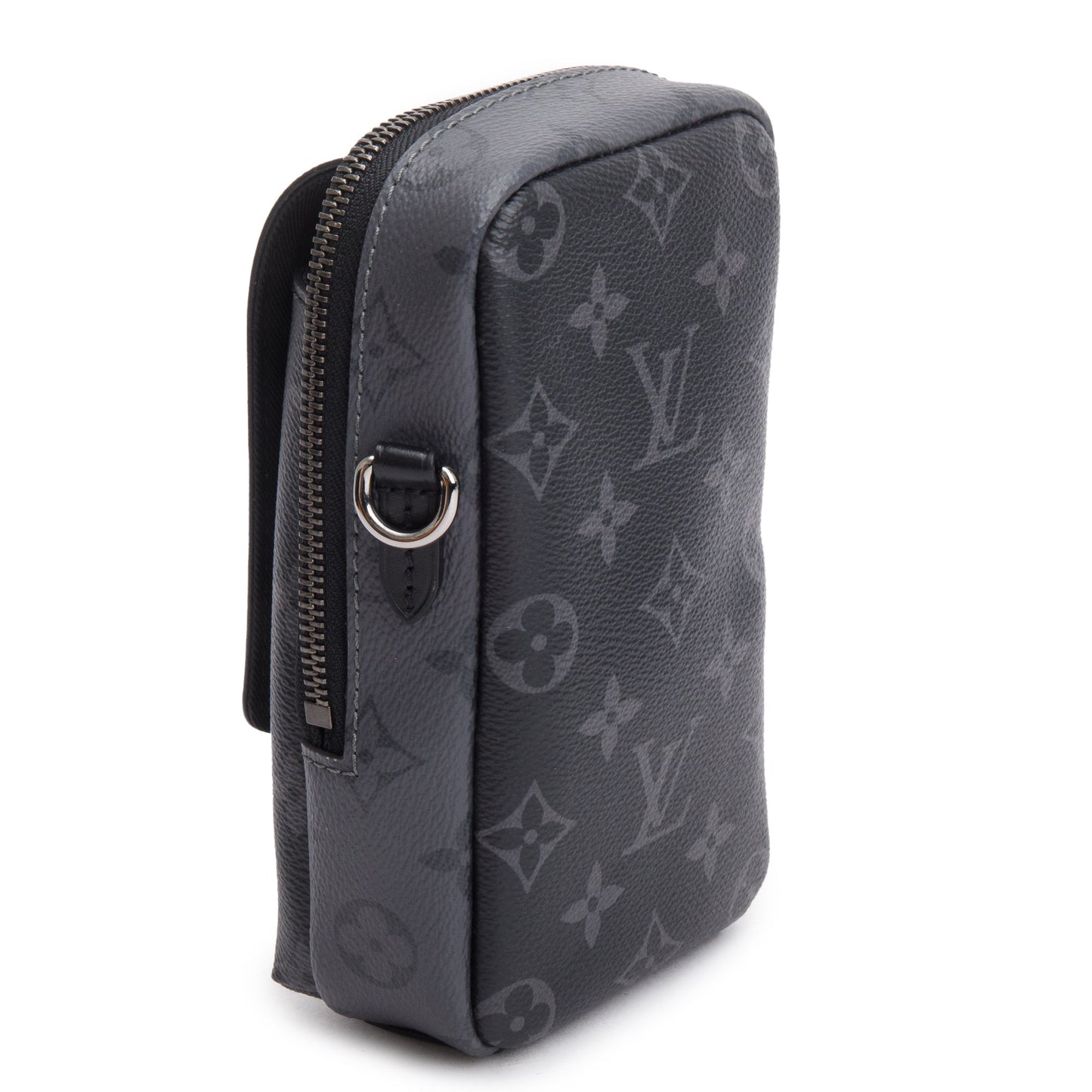 Louis Vuitton 2023 Monogram Eclipse Double Phone Pouch NM