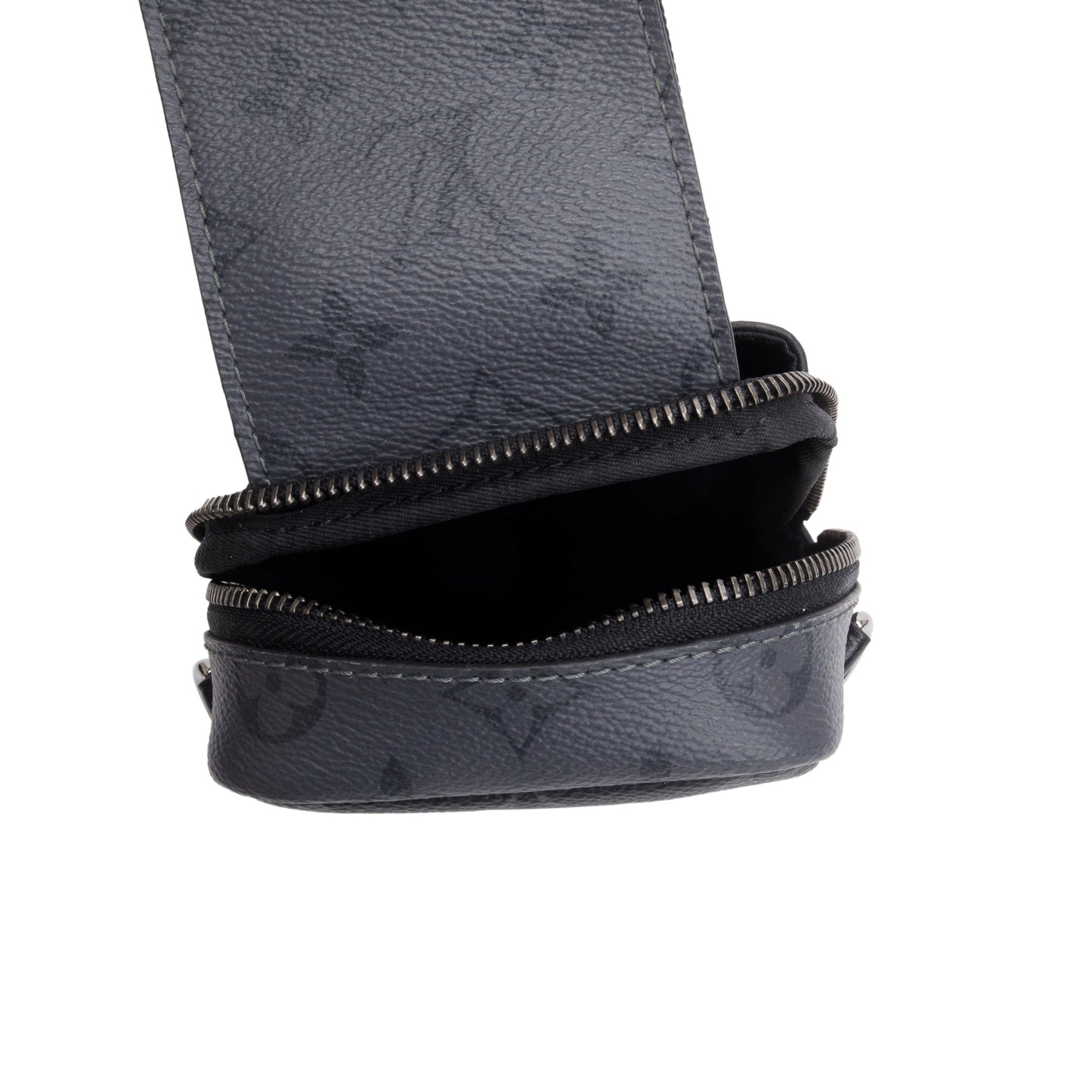 Louis Vuitton 2023 Monogram Eclipse Double Phone Pouch NM