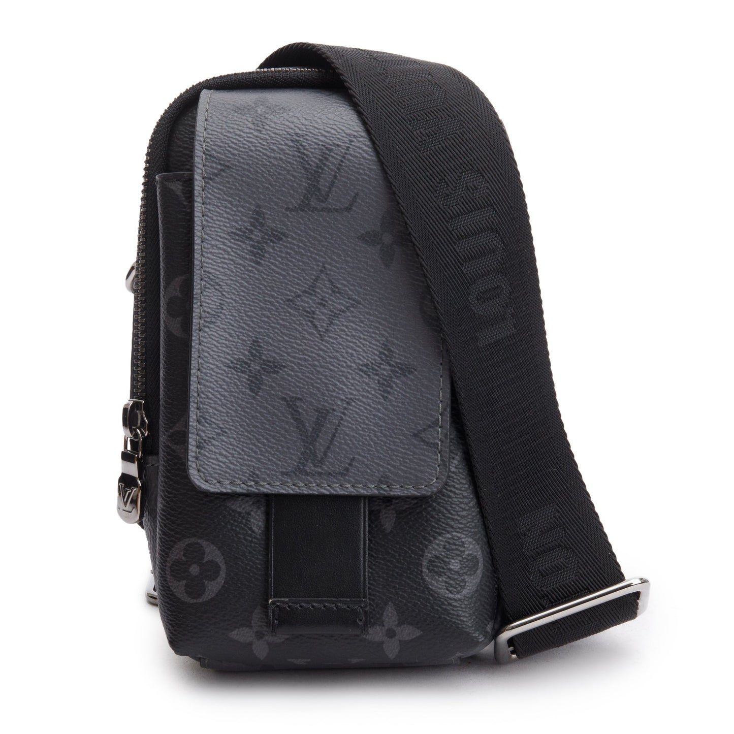 Louis Vuitton 2023 Monogram Eclipse Double Phone Pouch NM
