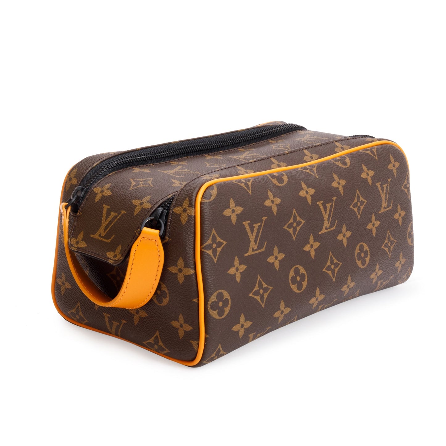 Louis Vuitton 2023 Monogram Macassar Dopp Kit Toilet Pouch
