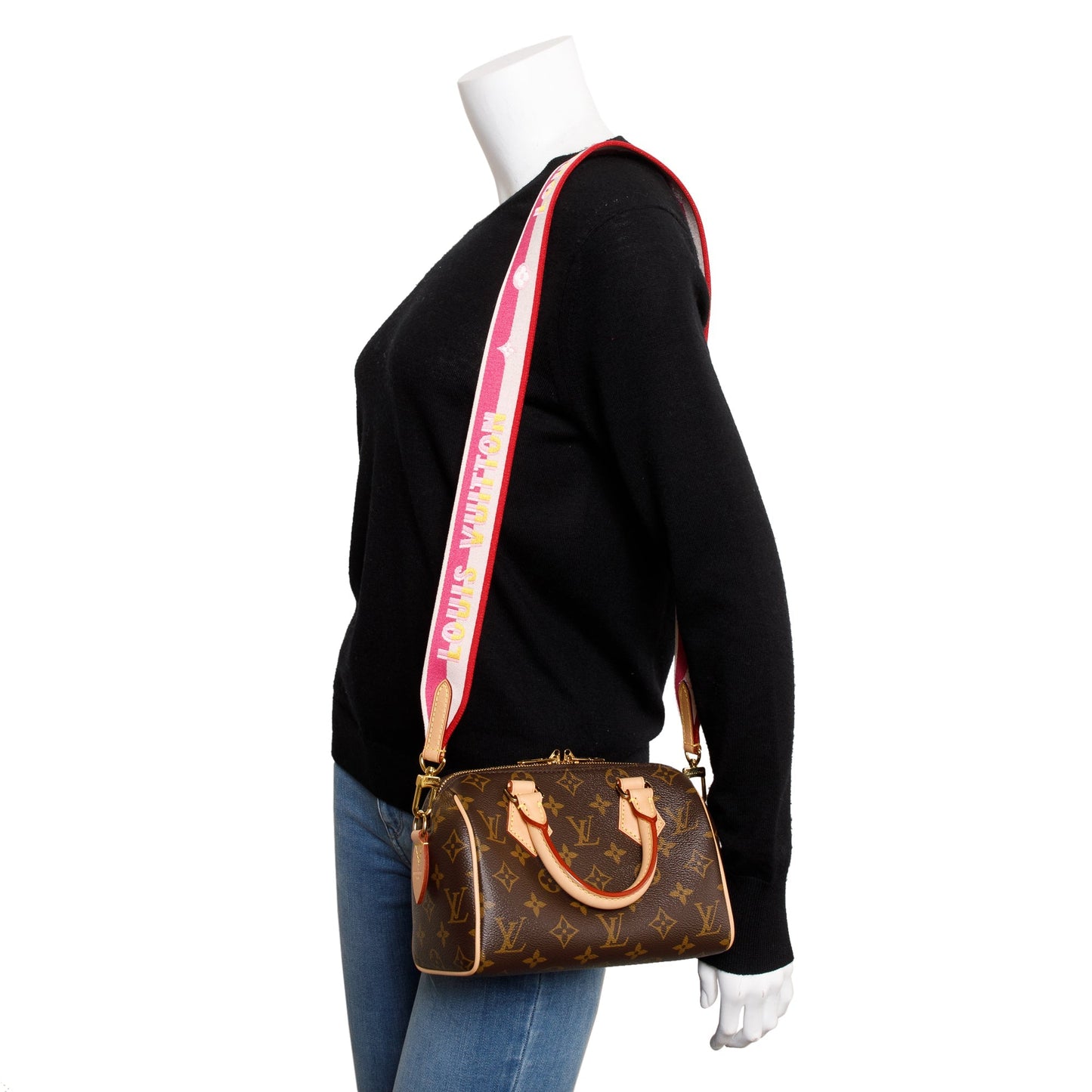 Louis Vuitton 2023 Monogram Speedy Bandouliere 20