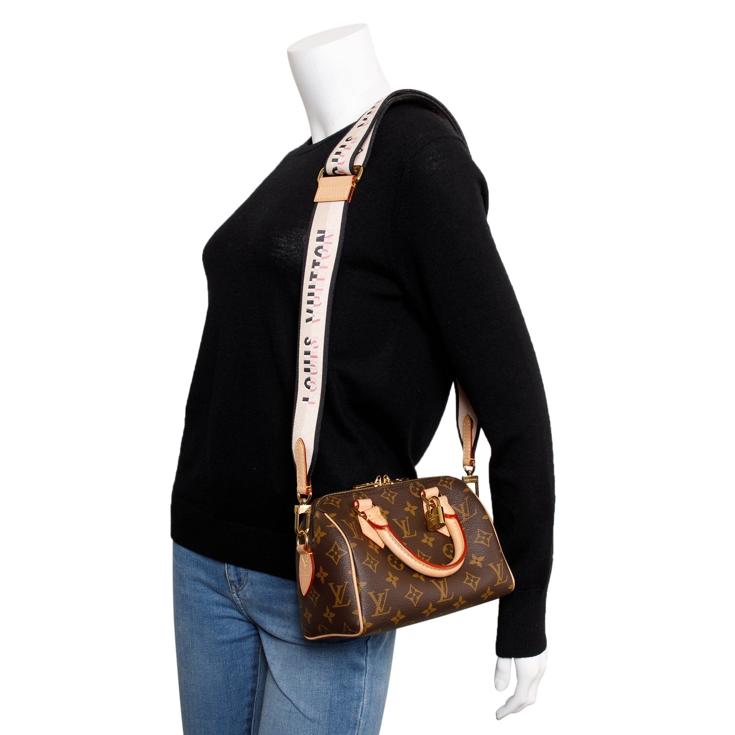 Louis Vuitton 2023 Monogram Speedy Bandouliere 20