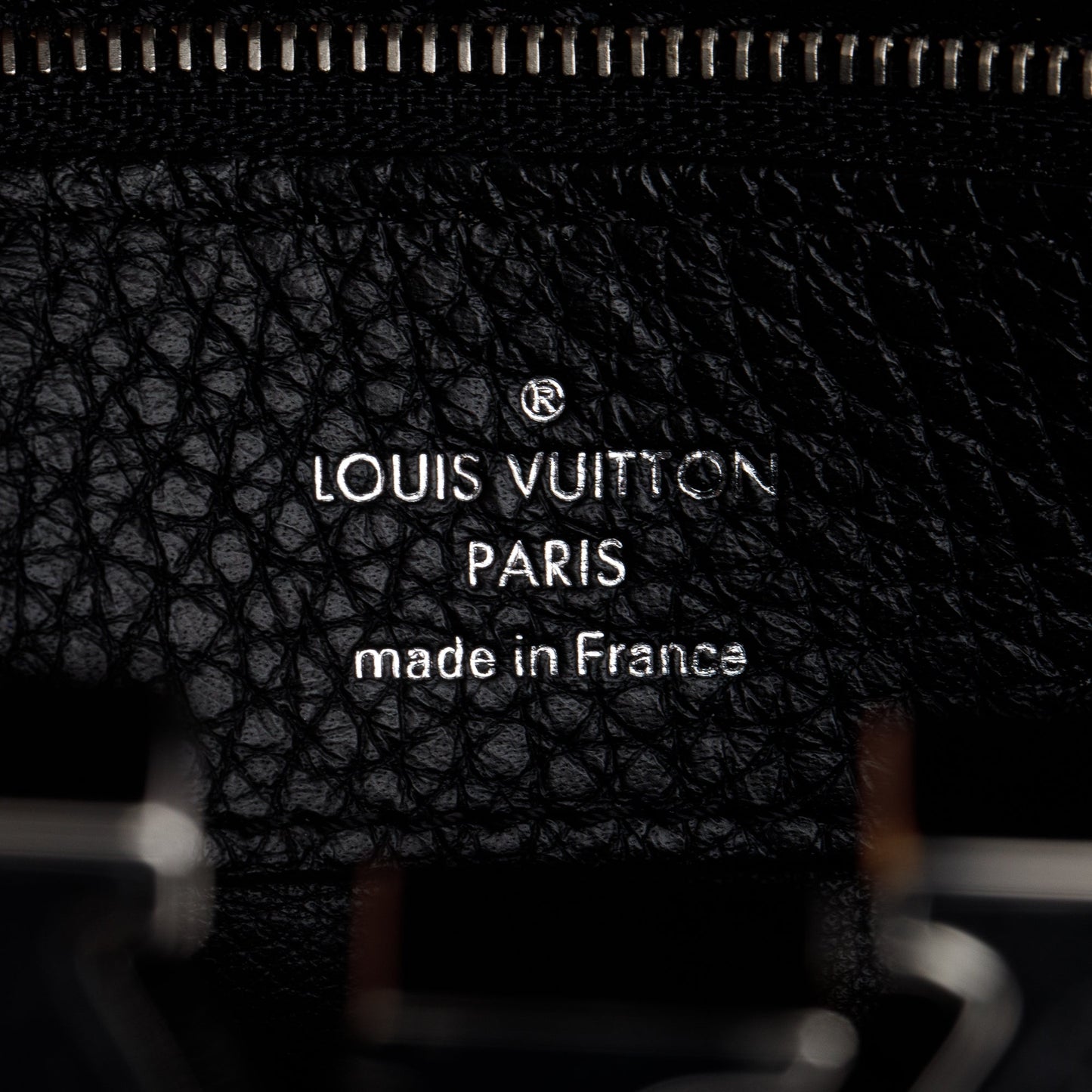 Louis Vuitton 2023 Python Trimmed Black Taurillon Capucines MM