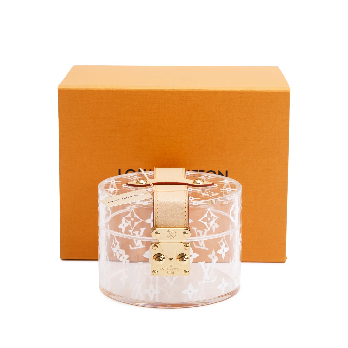 Louis Vuitton 2023 Transparent Plexiglass Scott Box