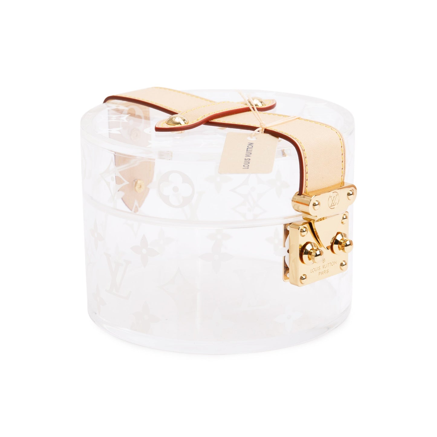 Louis Vuitton 2023 Transparent Plexiglass Scott Box