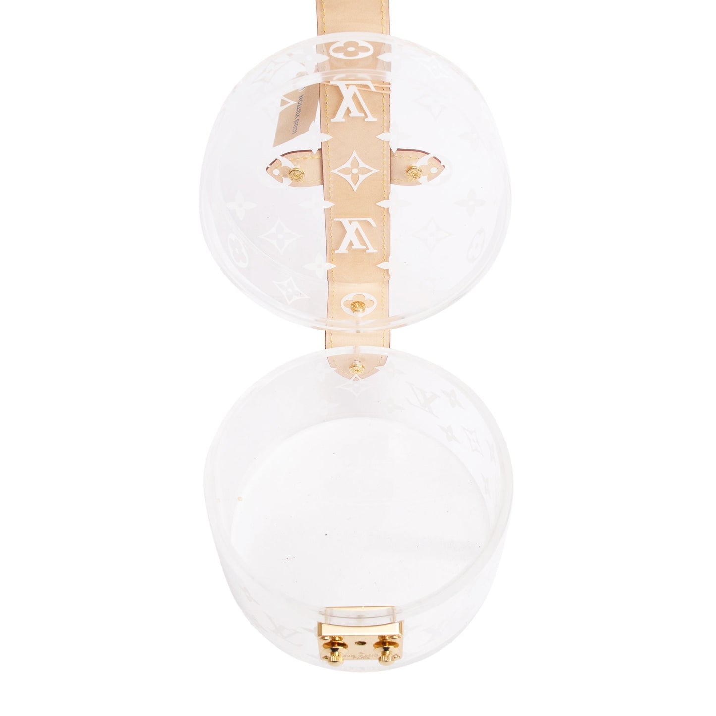 Louis Vuitton 2023 Transparent Plexiglass Scott Box