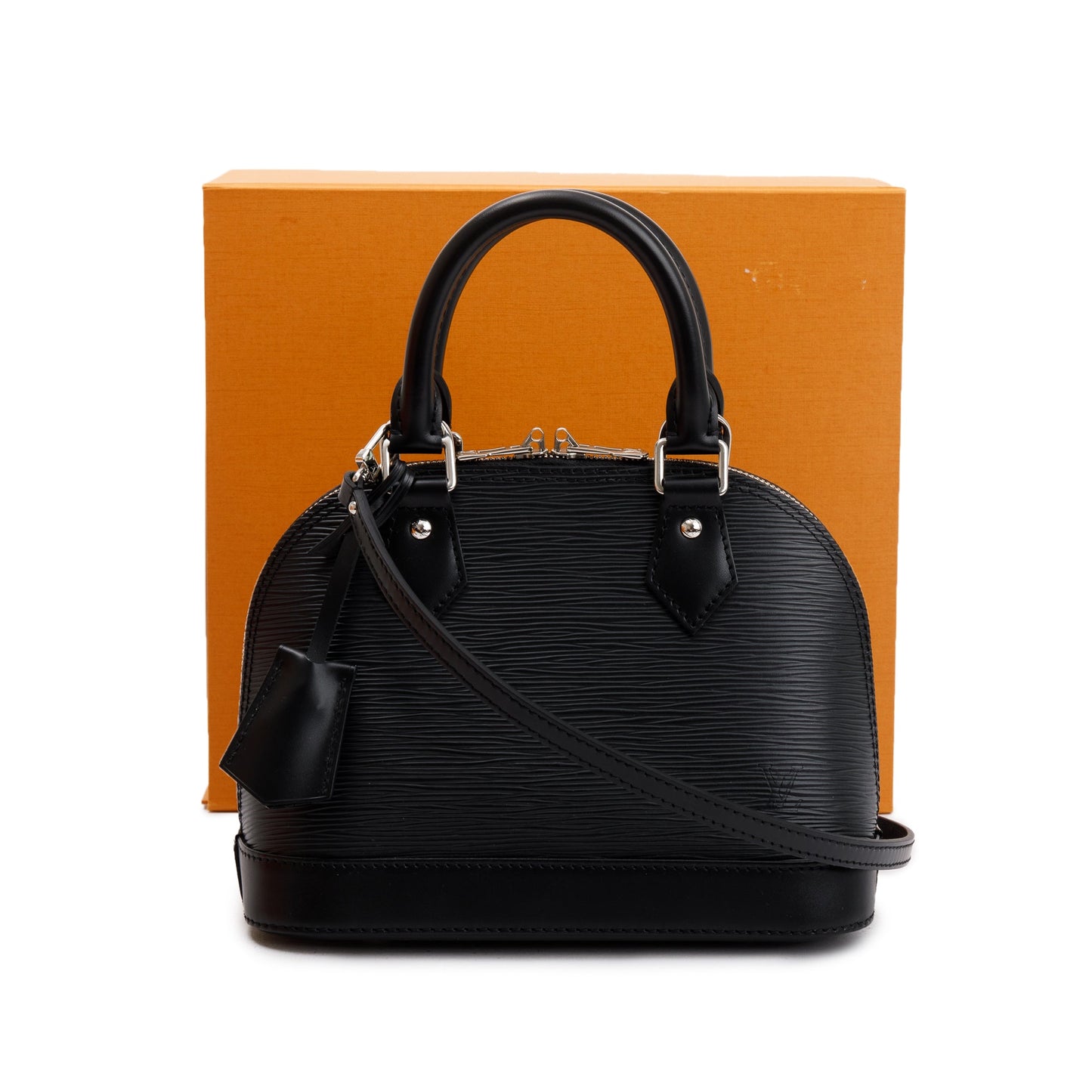 Louis Vuitton 2024 Black Epi Leather Alma BB