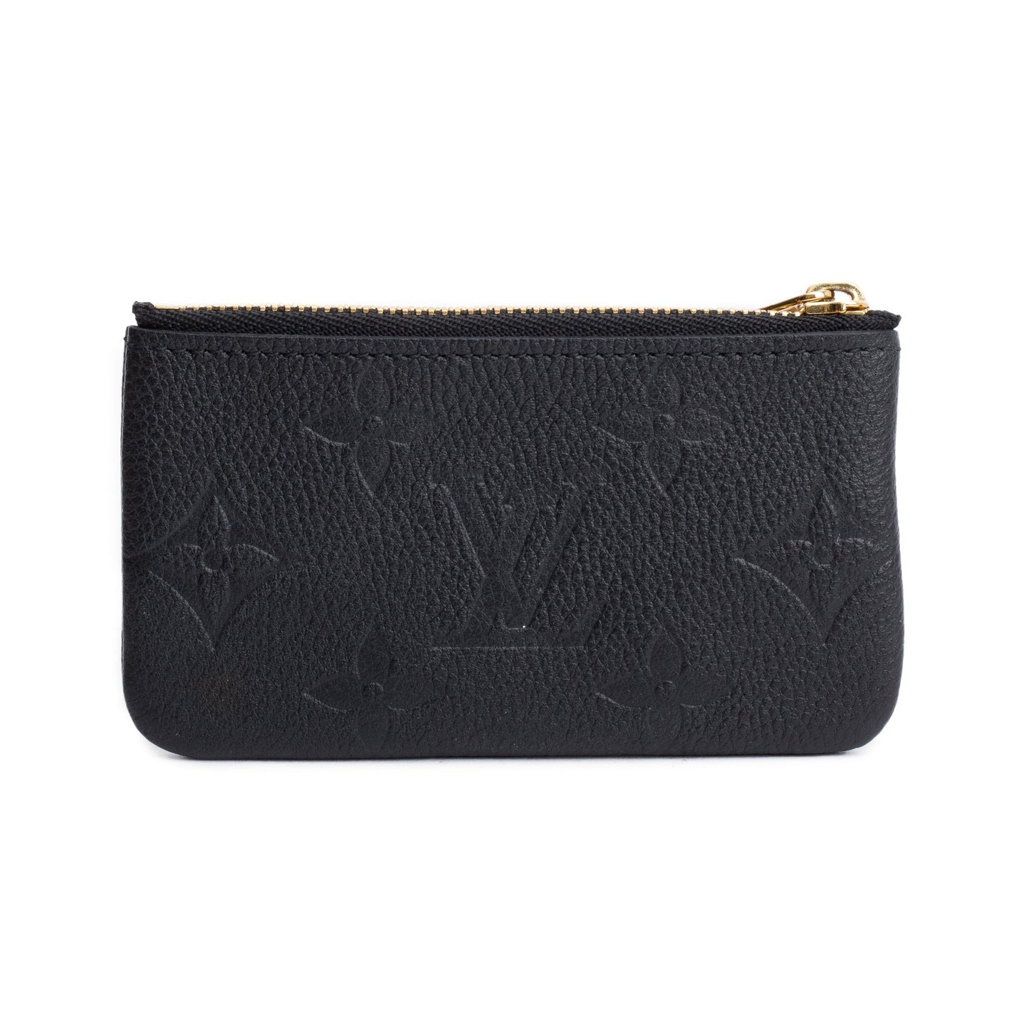 Louis Vuitton 2024 Black Monogram Empreinte Key Pouch