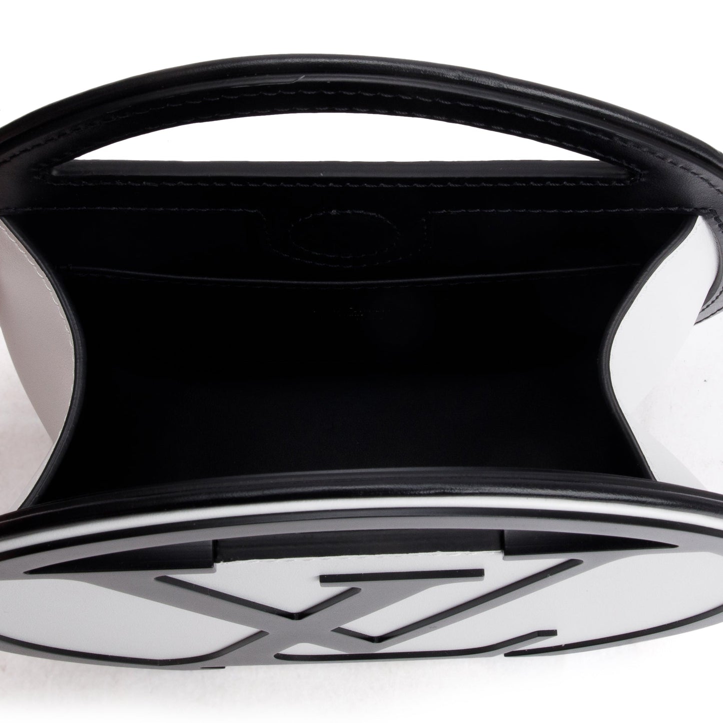 Louis Vuitton 2024 Black & White Cowhide Leather Around Me PM