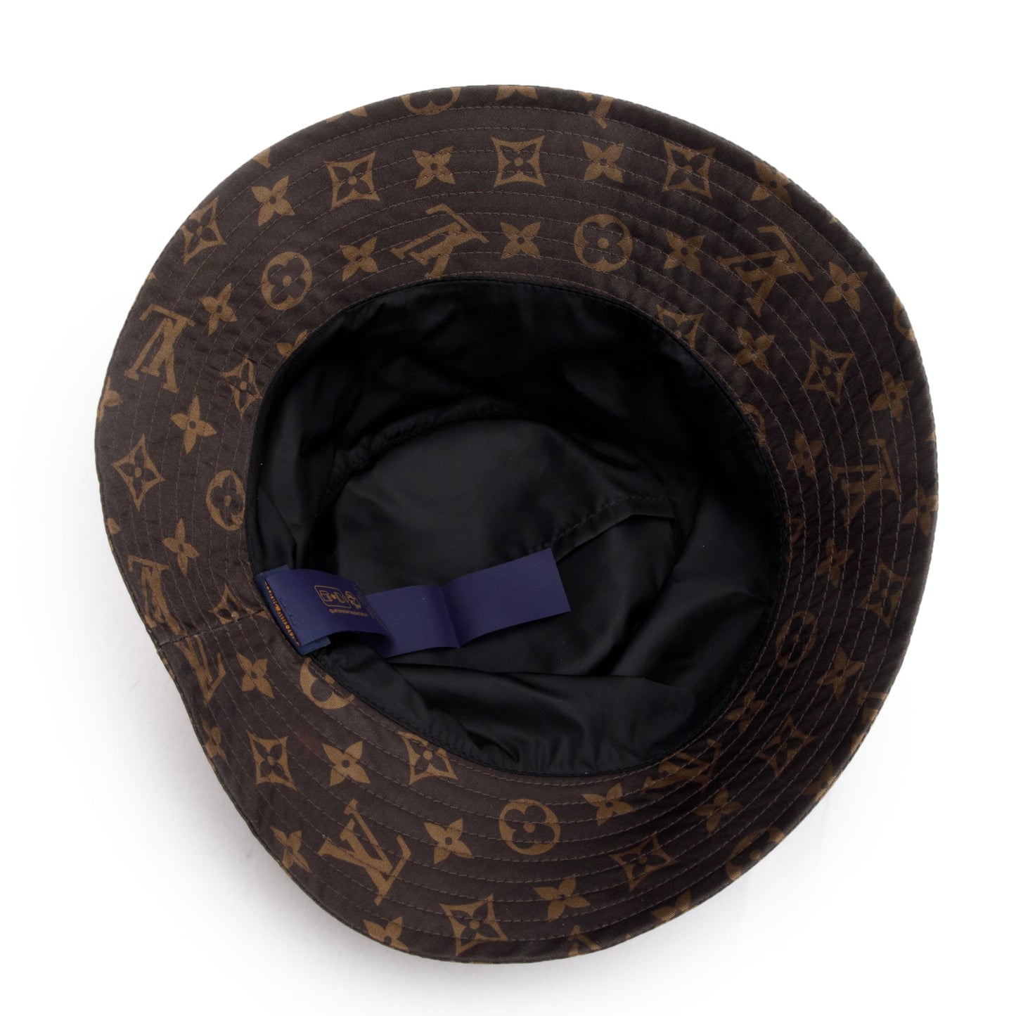 Louis Vuitton 2024 Brown Monogram Nylon Pocket Bucket Hat